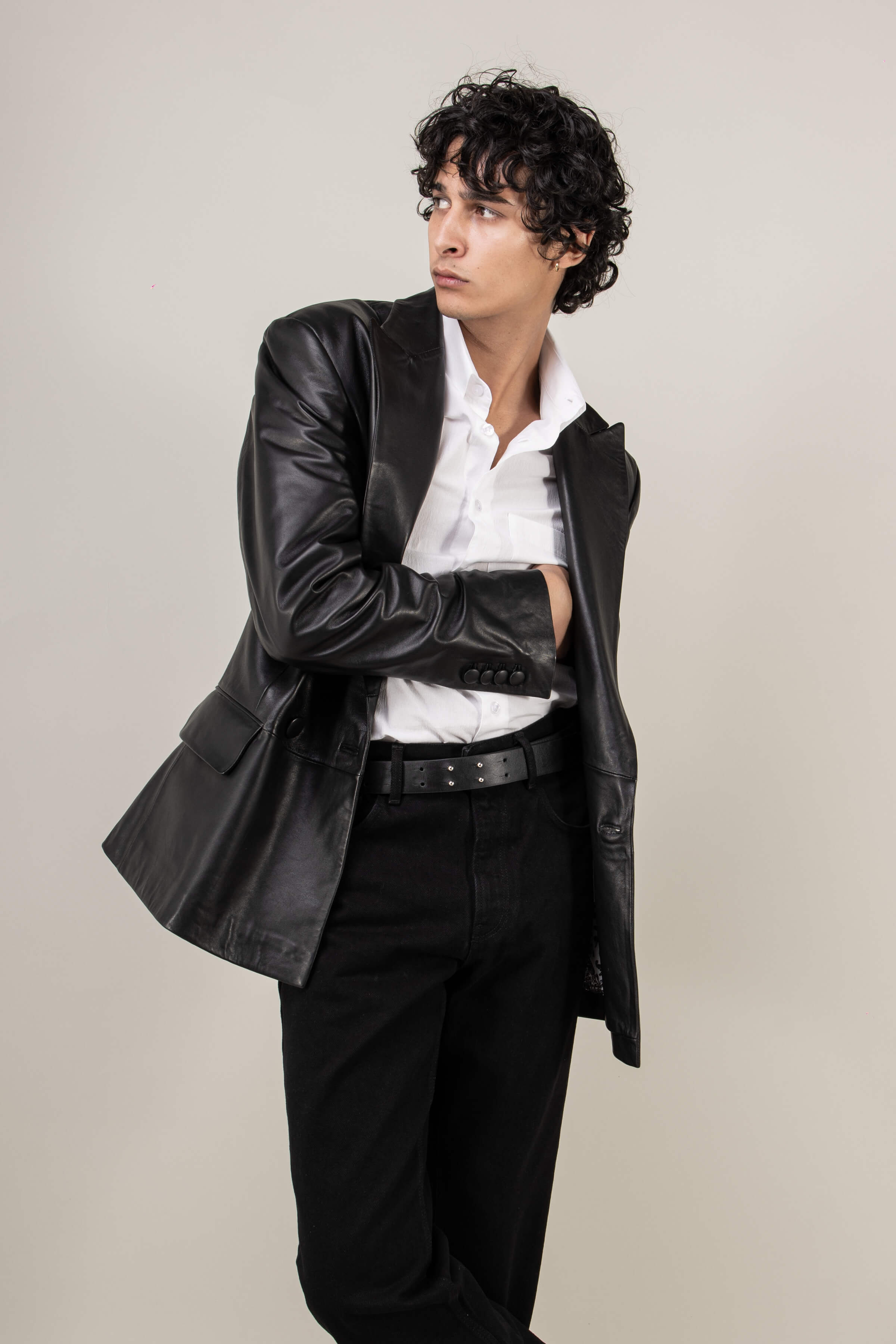 Grand Peak Leather Blazer (Man)