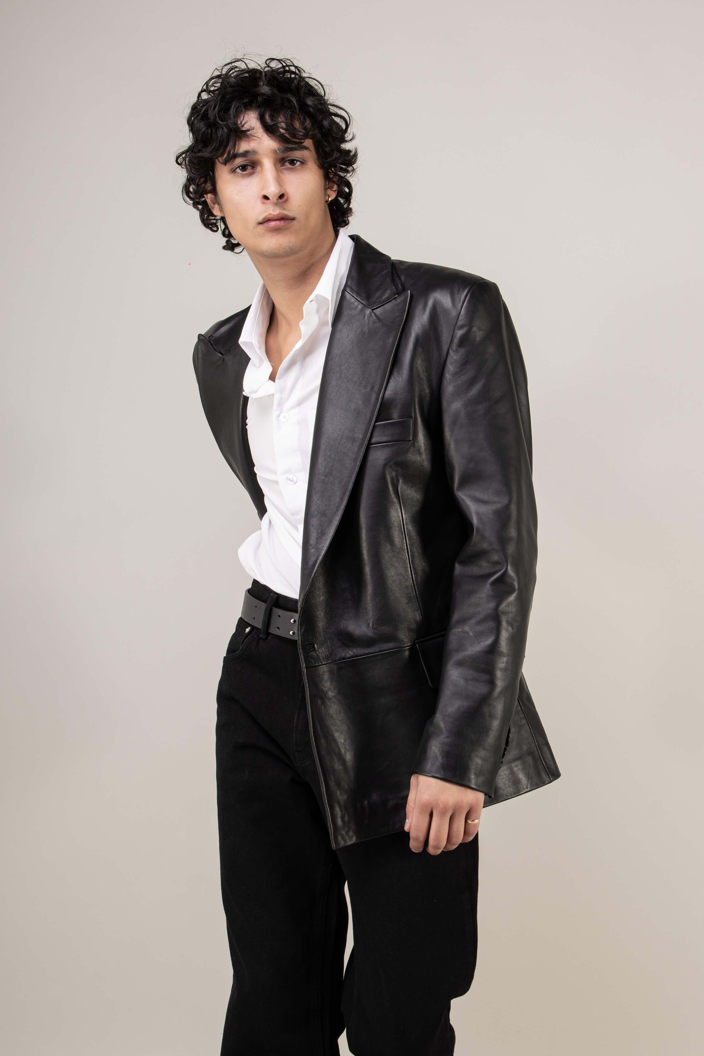 Grand Peak Leather Blazer (Man)