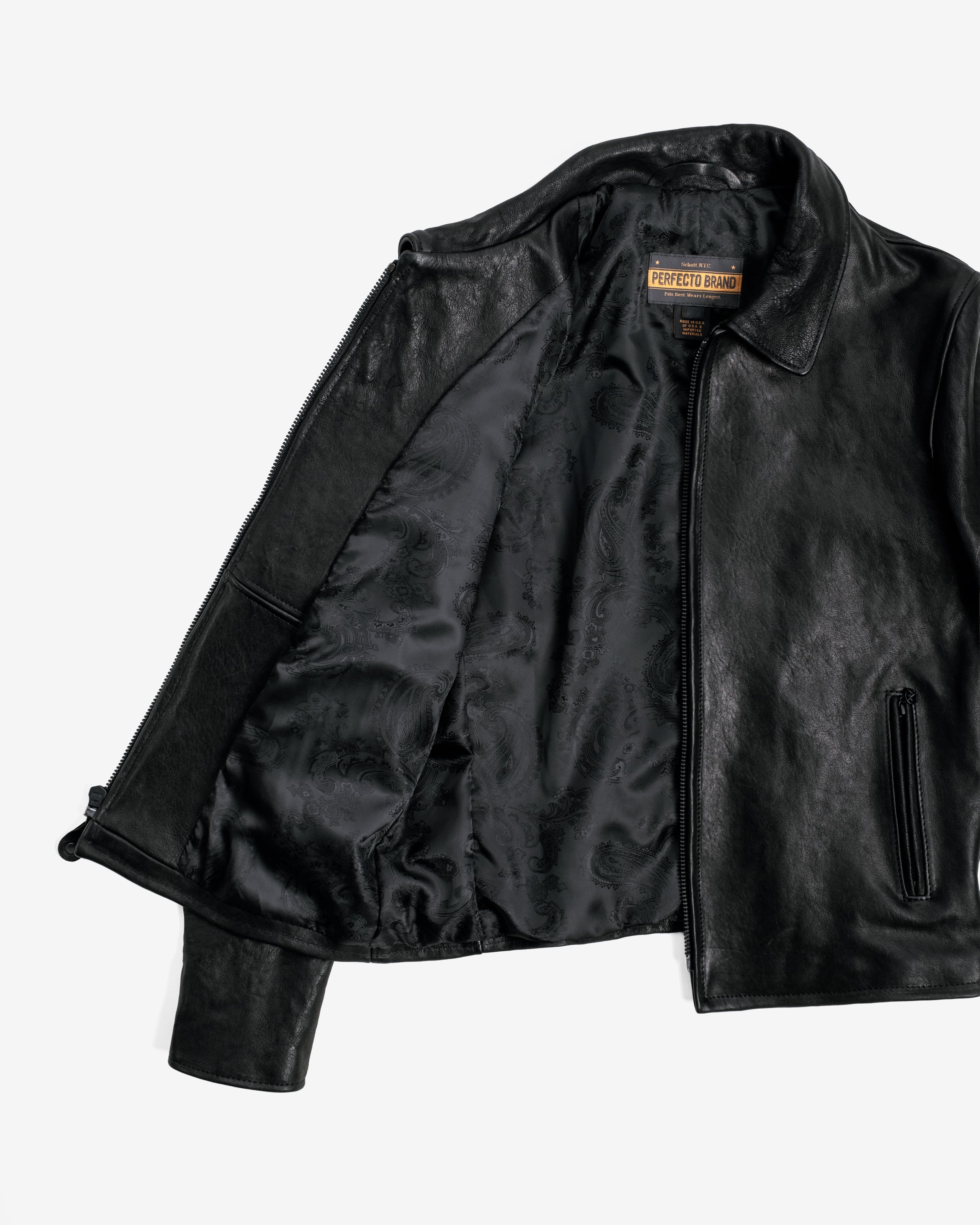P266 Oil Finished Lambskin Jacket