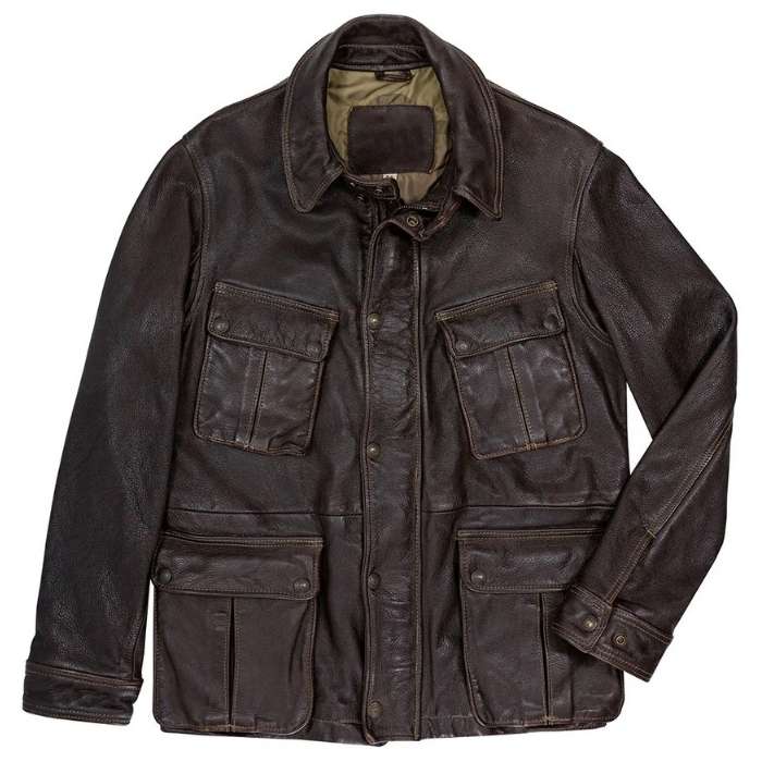 Rugged Stonewashed Dispatch Motorcycle Jacket