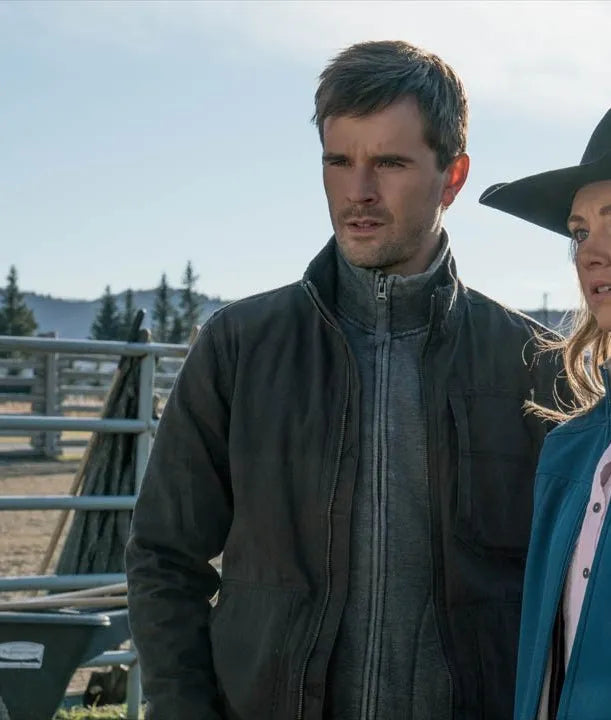 Heartland Graham Wardle Black Jacket (Inspired Style)