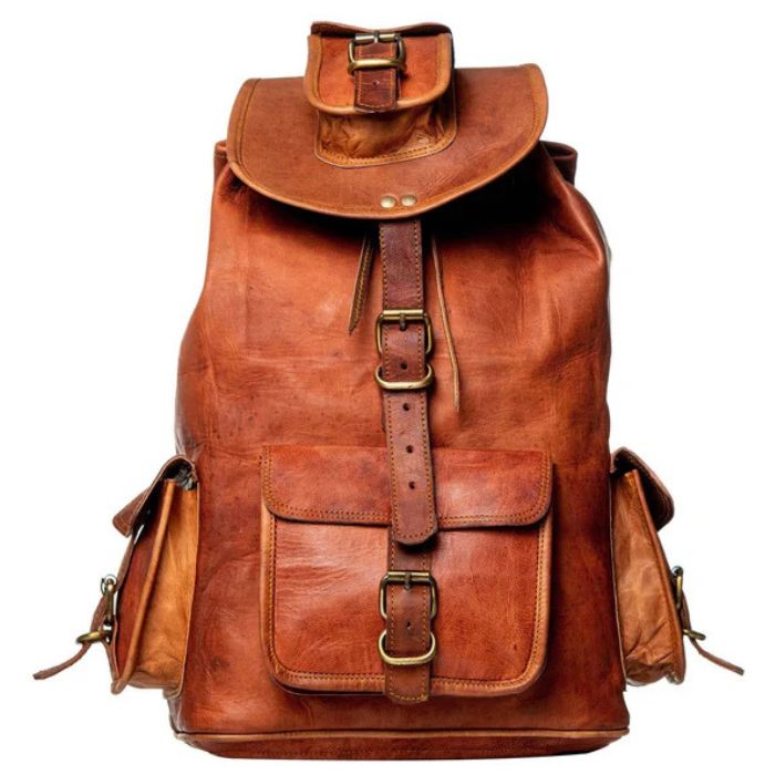 The Alvarado Tanned Backpack