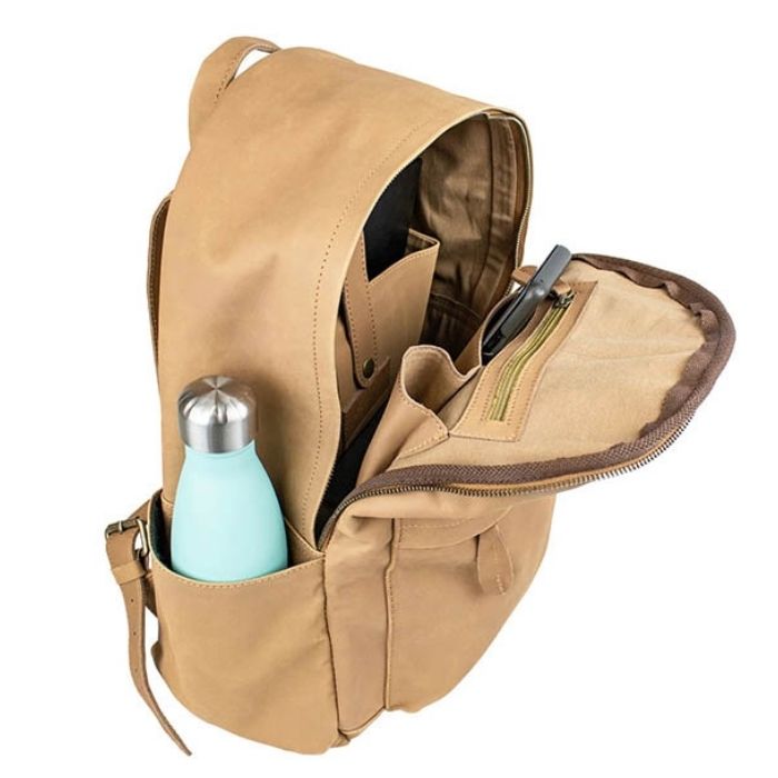 The Beige Classic Backpack