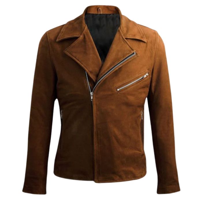 The Maverick Suede Moto Jacket