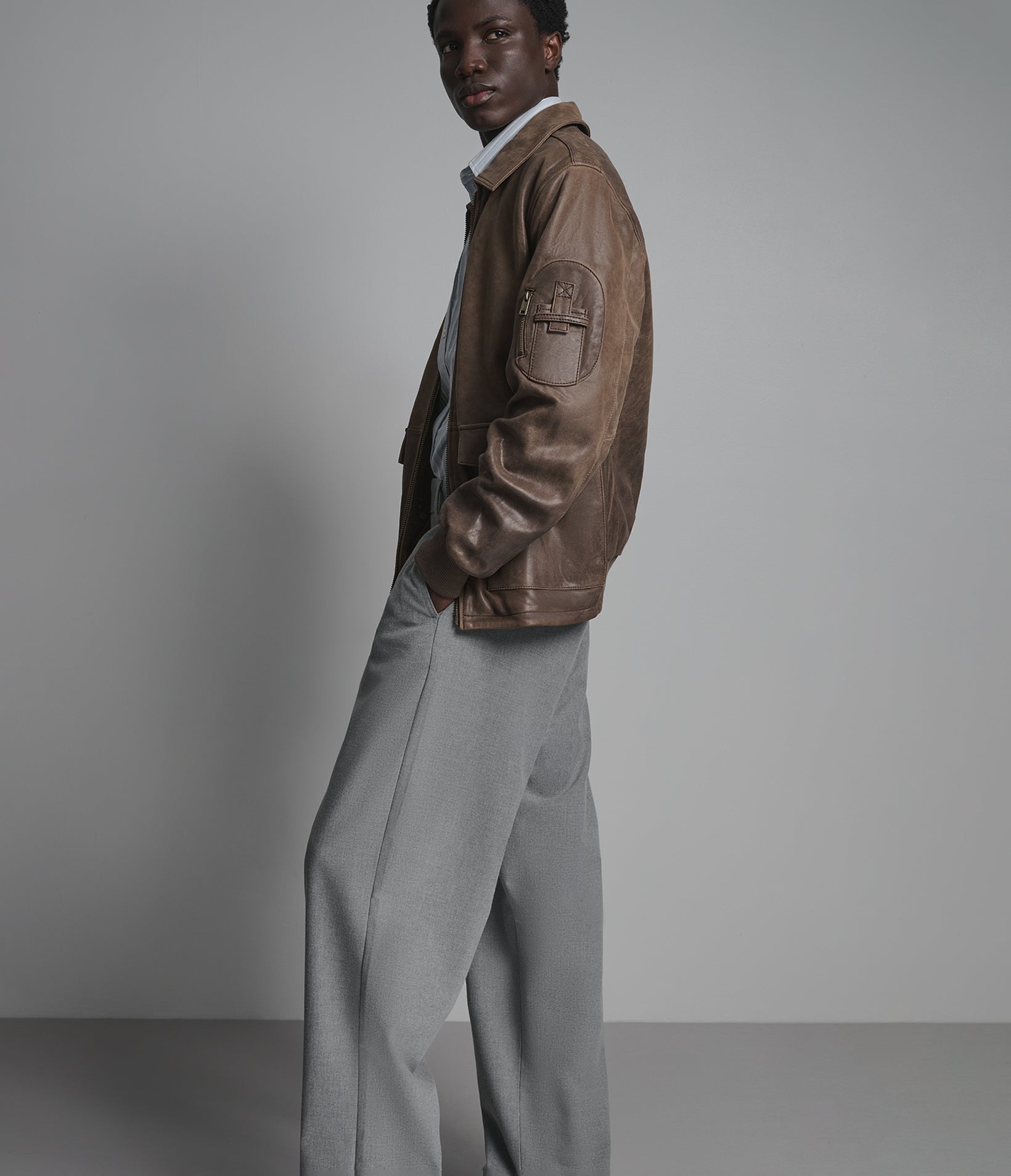 DAMIAN VINTAGE BOMBER