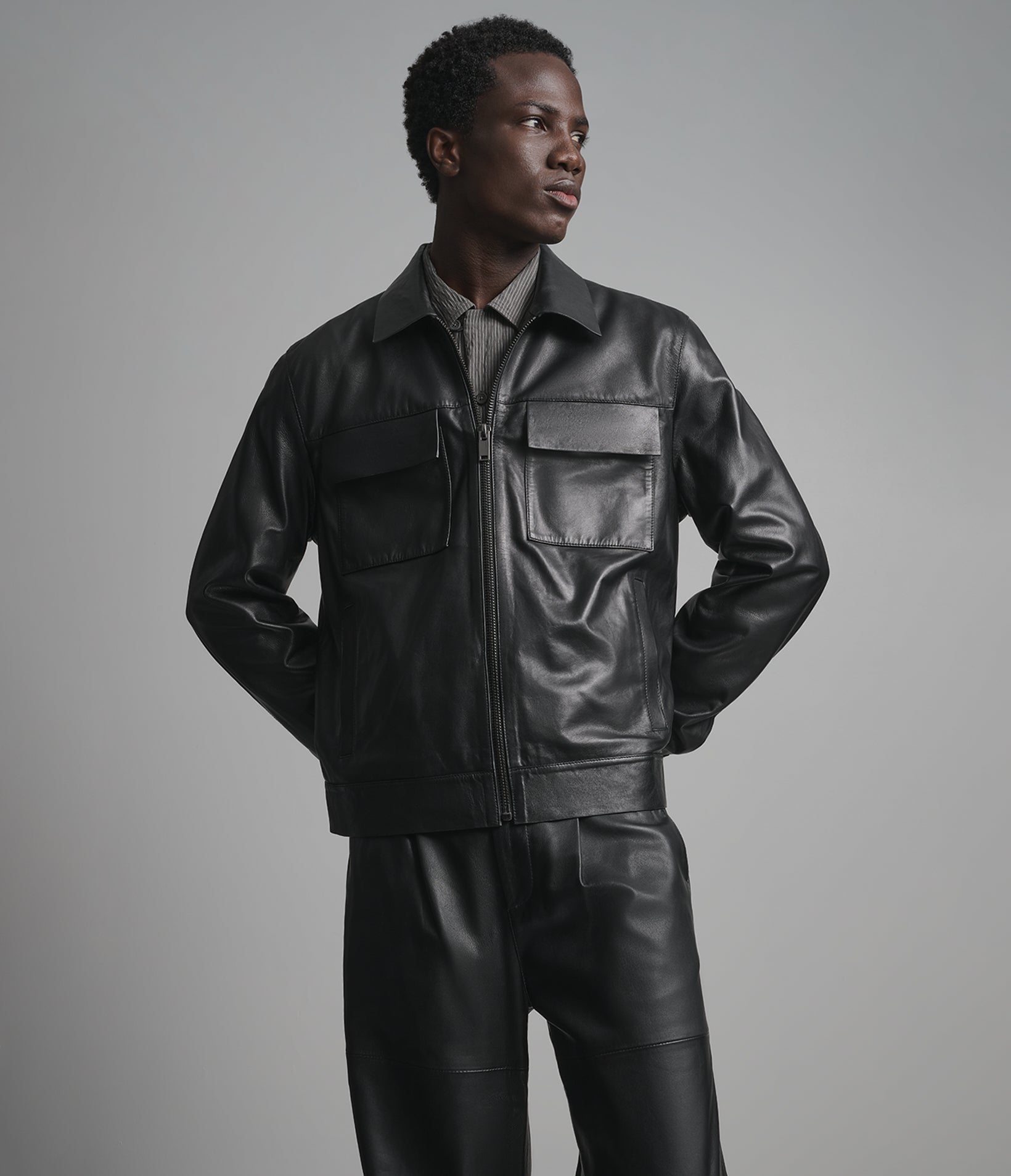 HENDRIX ZIP SHIRT JACKET