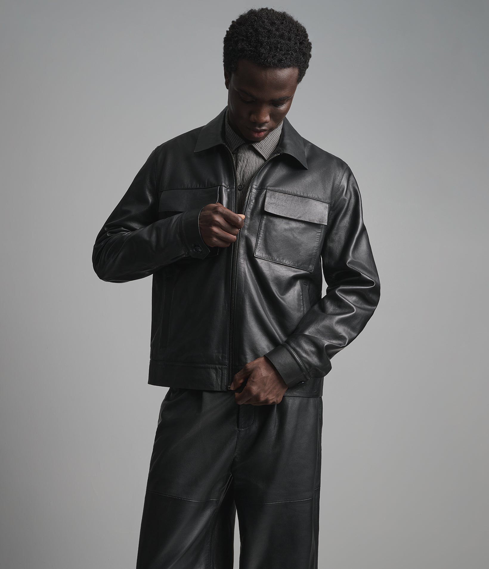 HENDRIX ZIP SHIRT JACKET