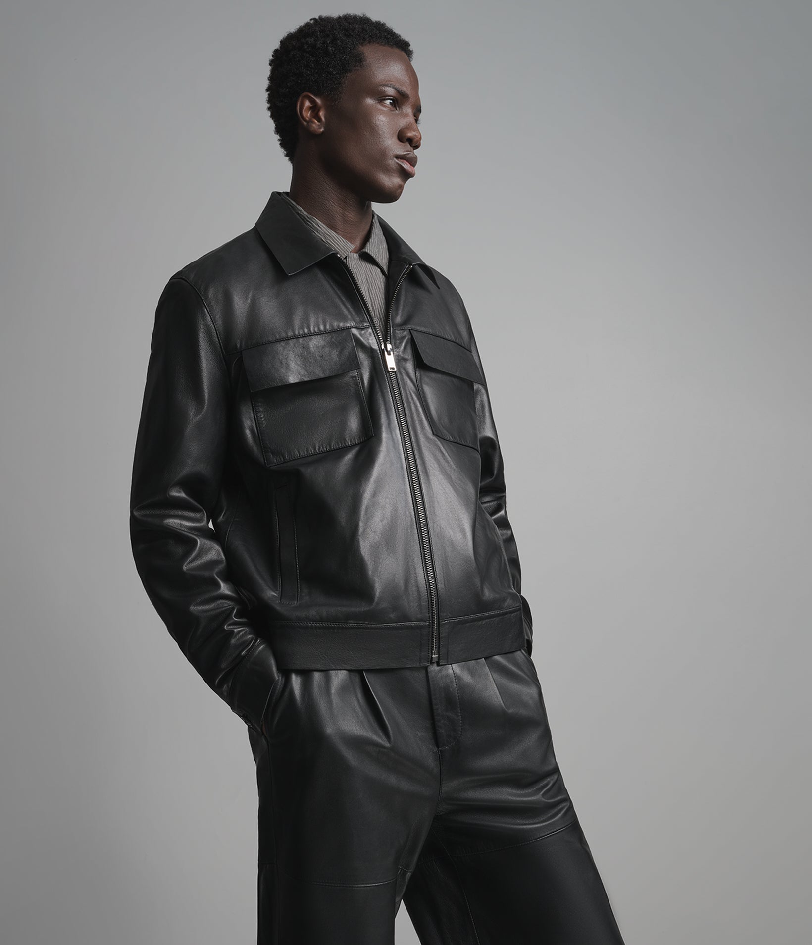 HENDRIX ZIP SHIRT JACKET