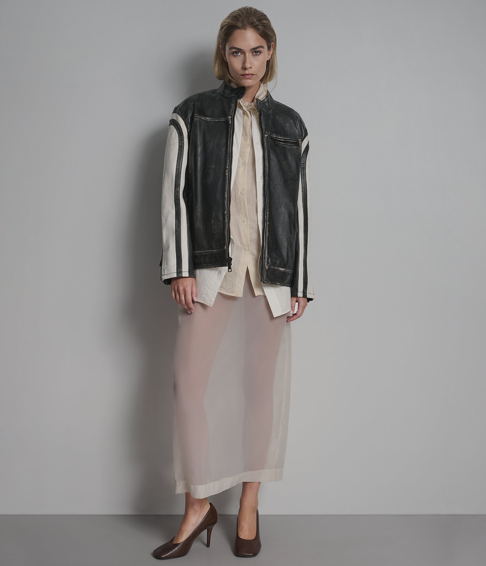 MILLIE OVERSIZED VINTAGE STRIPED RACER