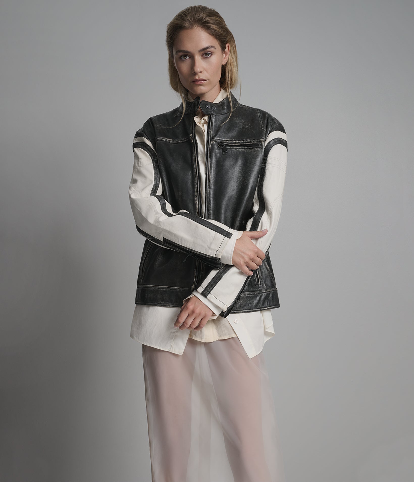 MILLIE OVERSIZED VINTAGE STRIPED RACER