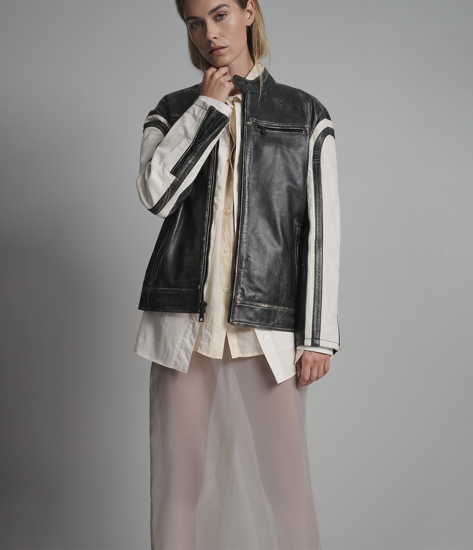 MILLIE OVERSIZED VINTAGE STRIPED RACER
