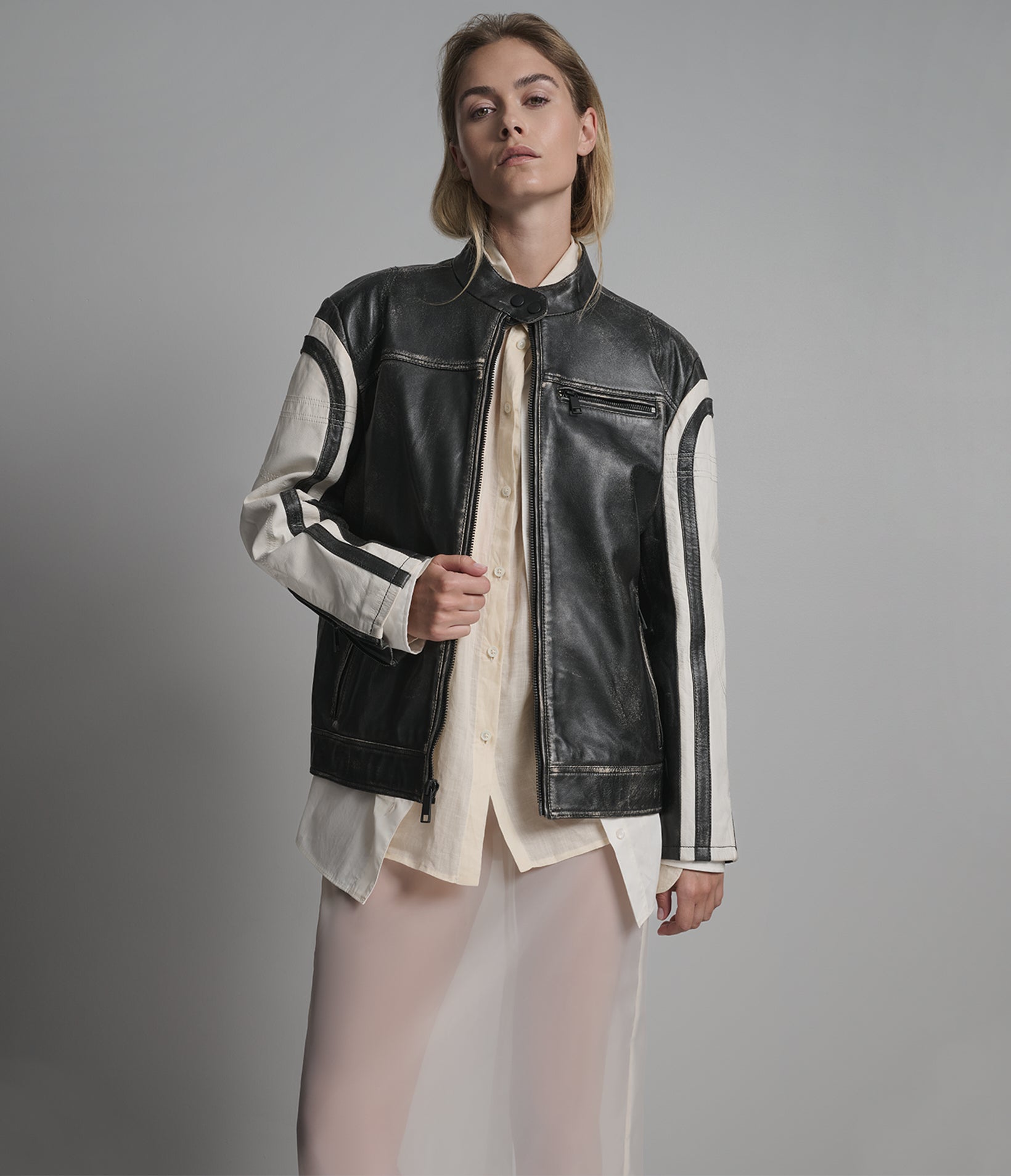 MILLIE OVERSIZED VINTAGE STRIPED RACER