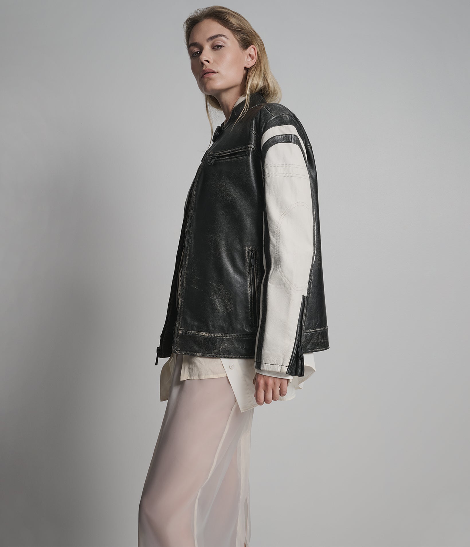 MILLIE OVERSIZED VINTAGE STRIPED RACER