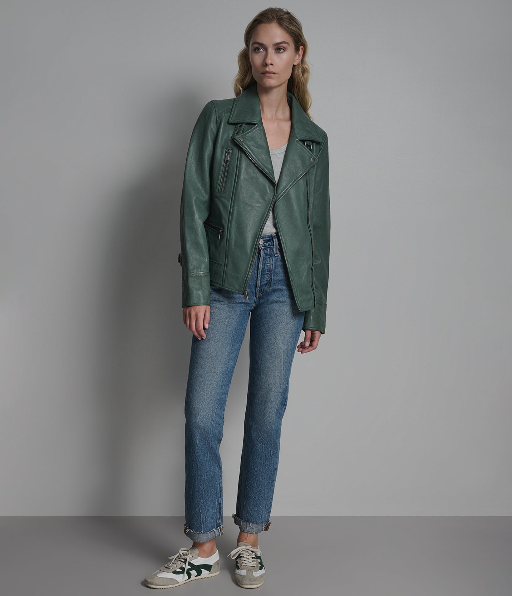 Marissa Asymmetric Moto Jacket