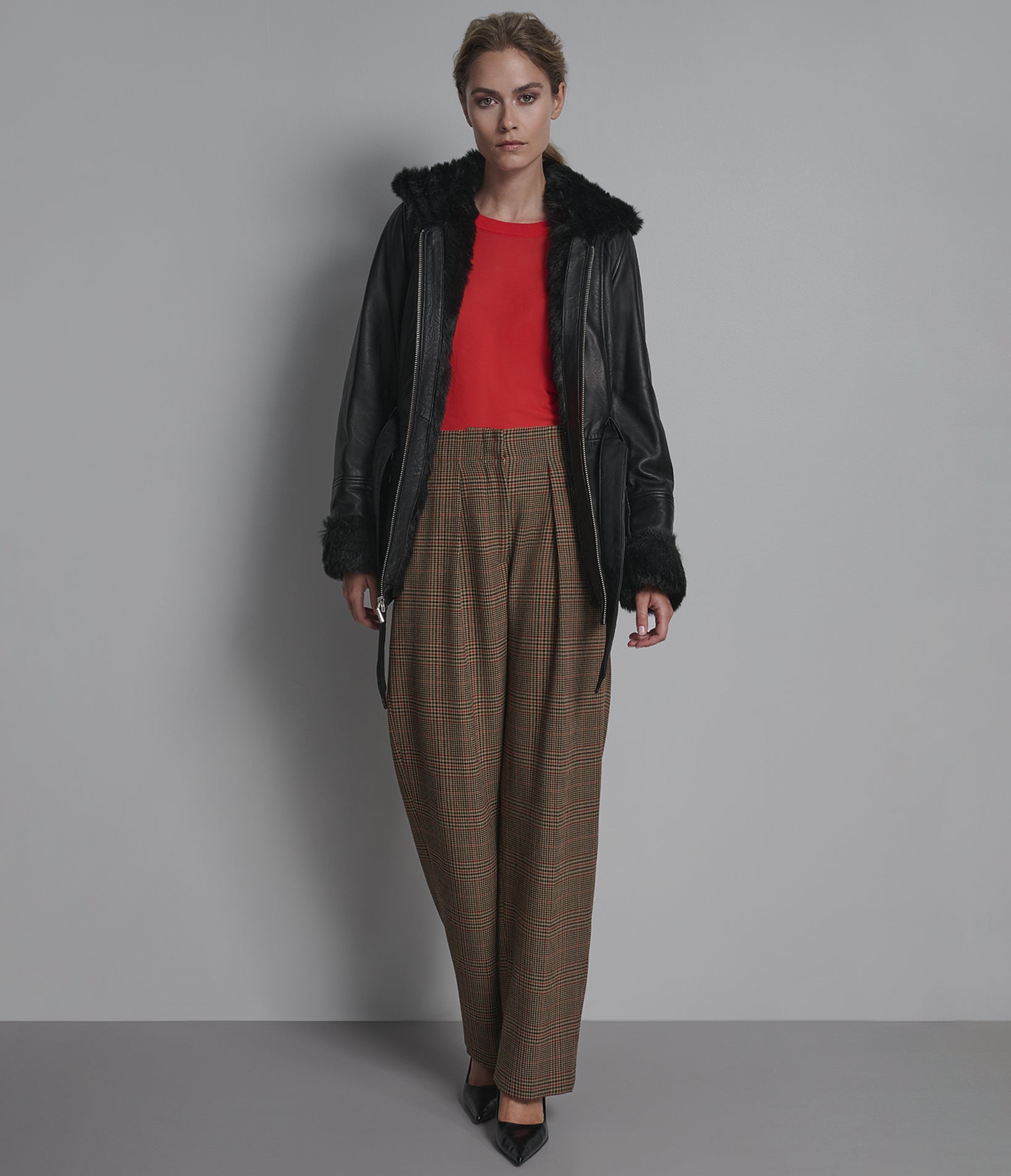 GENEVIEVE BELTED TRENCH JACKET