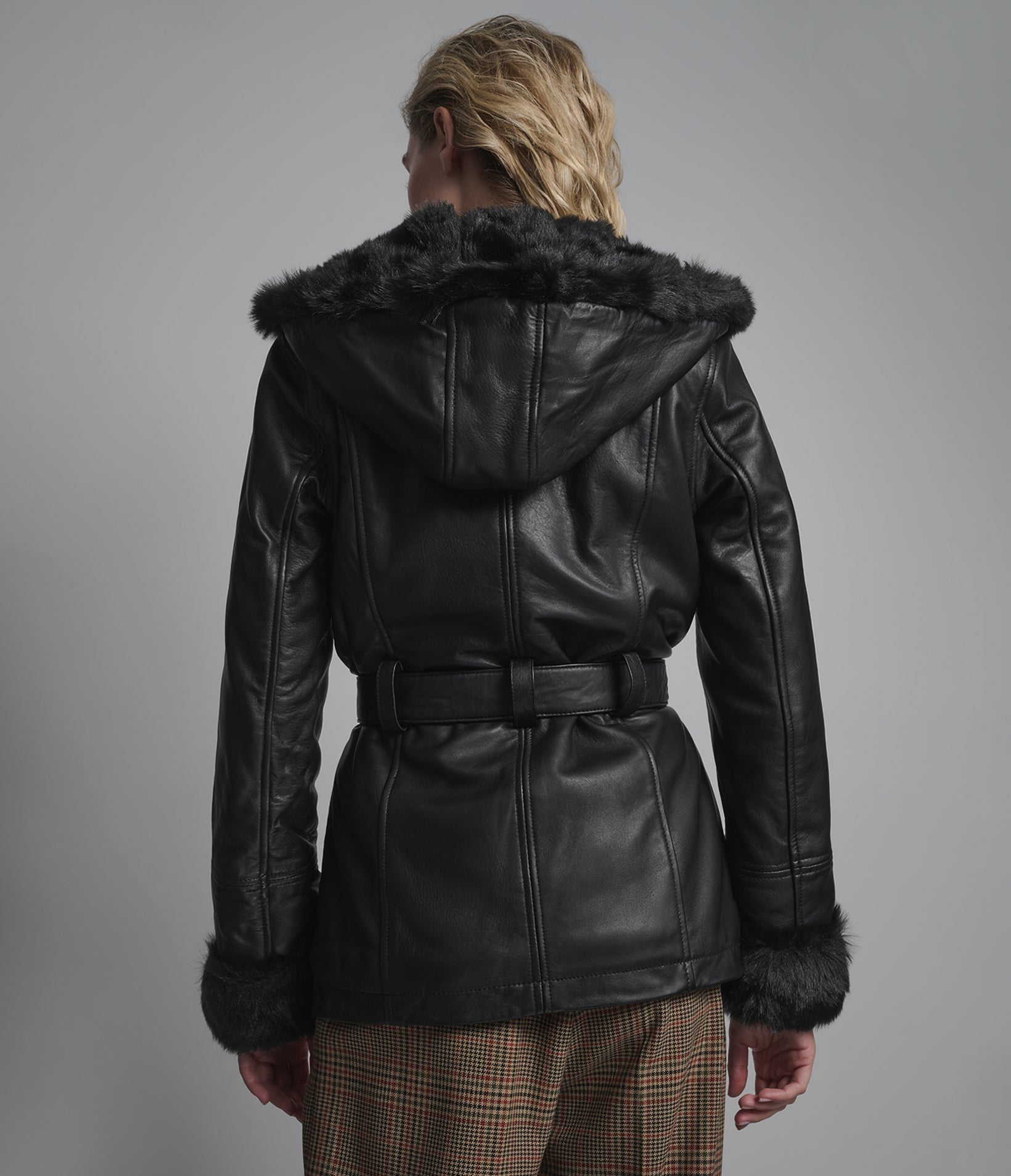 GENEVIEVE BELTED TRENCH JACKET