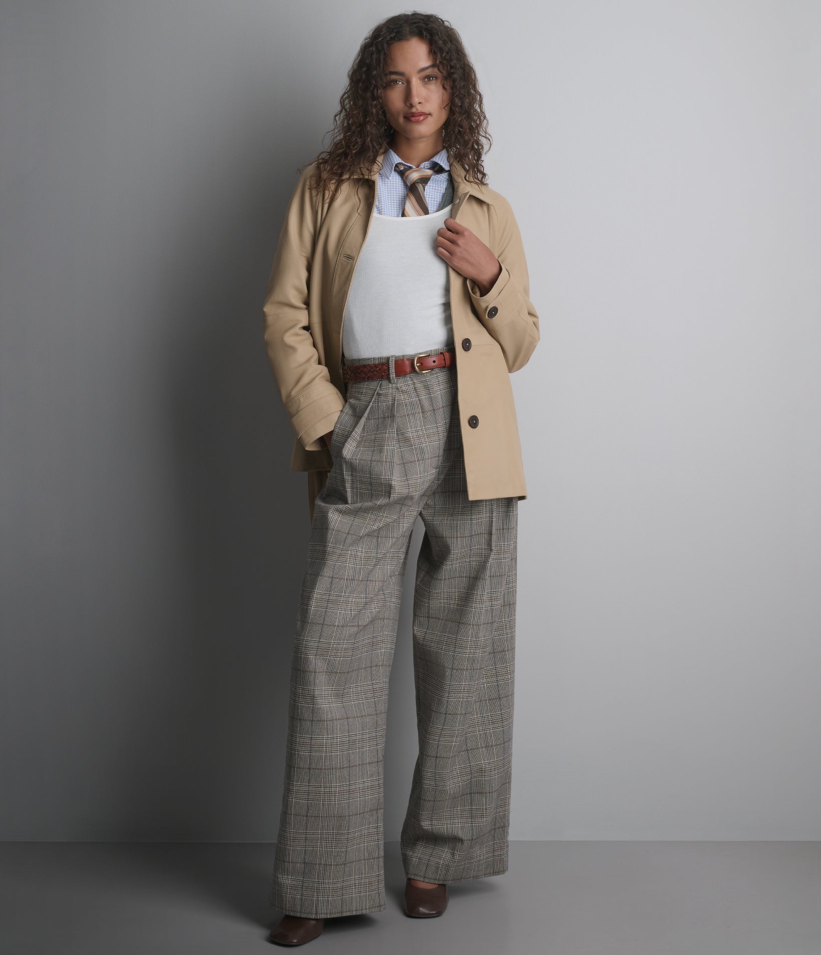 Iris Lightweight Short Trench Coat