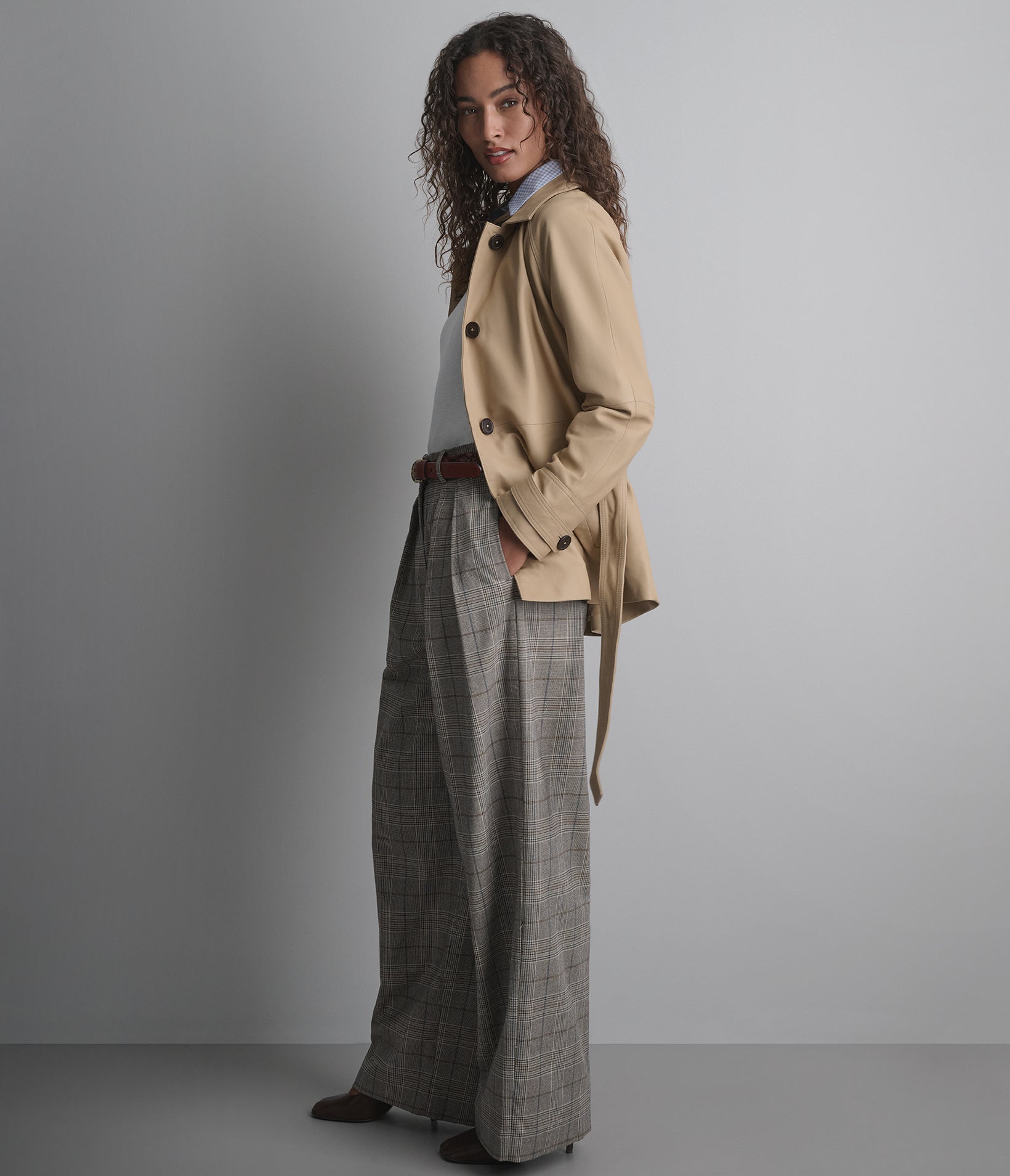 Iris Lightweight Short Trench Coat
