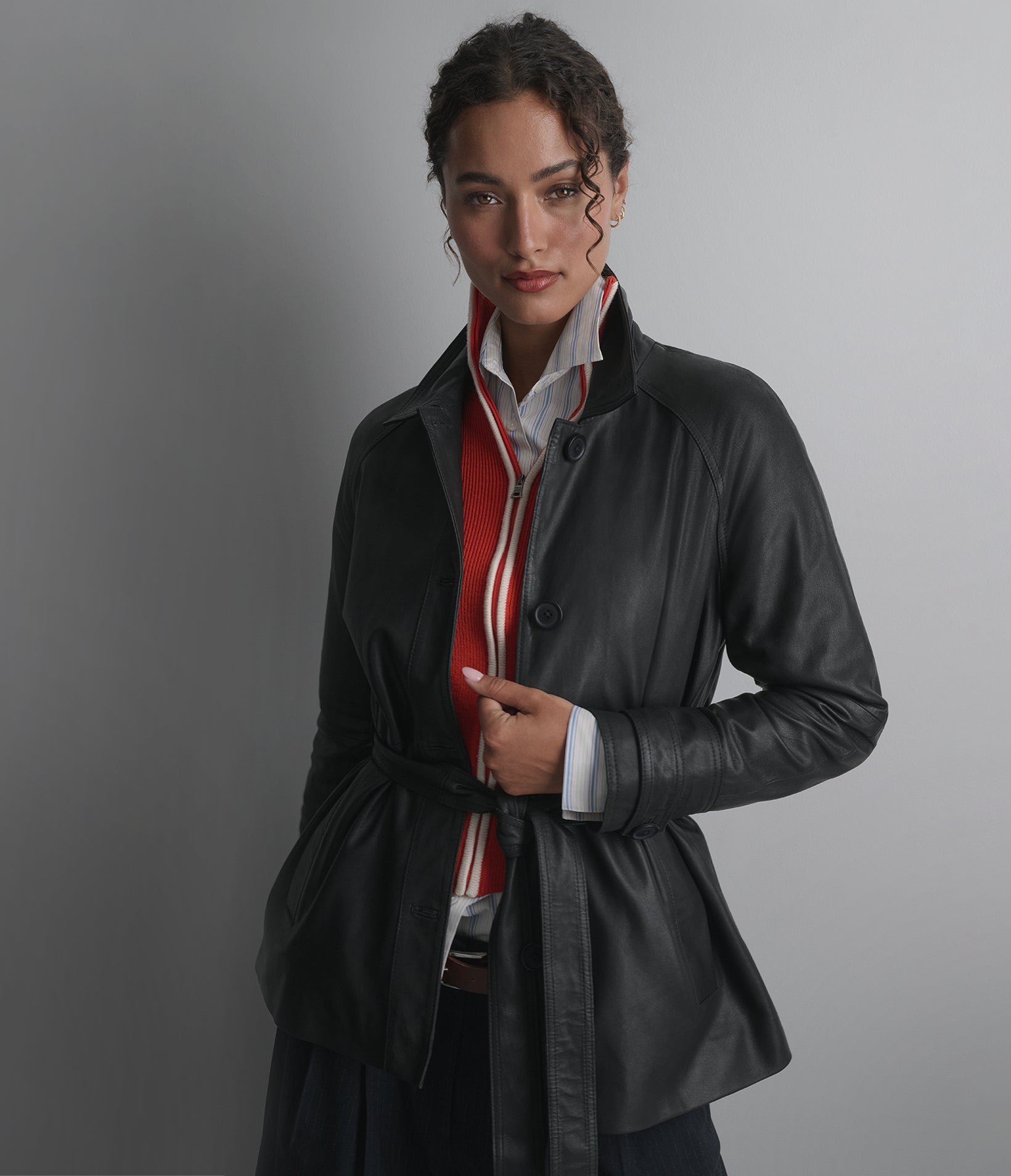 Iris Lightweight Short Trench Coat