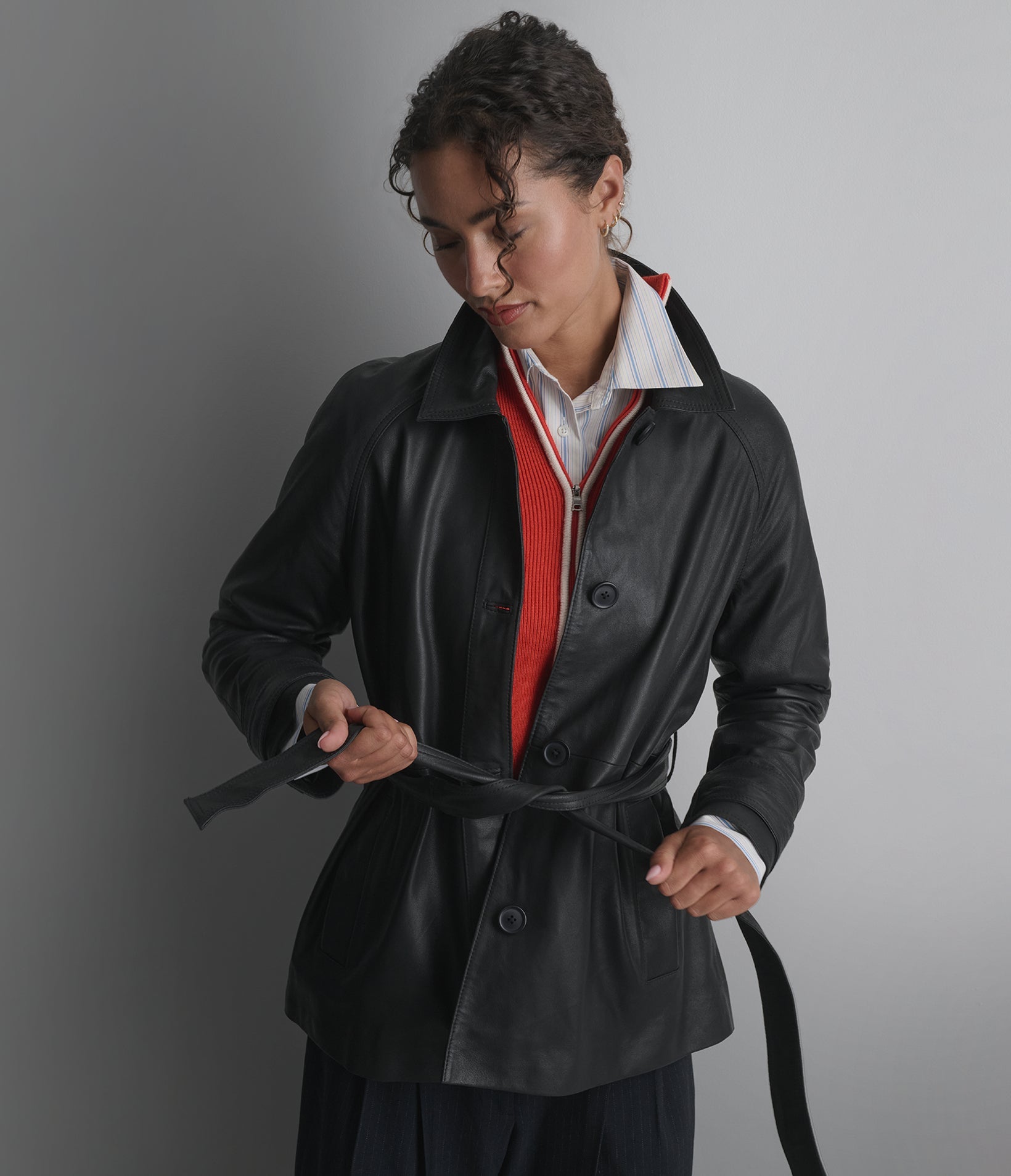 Iris Lightweight Short Trench Coat
