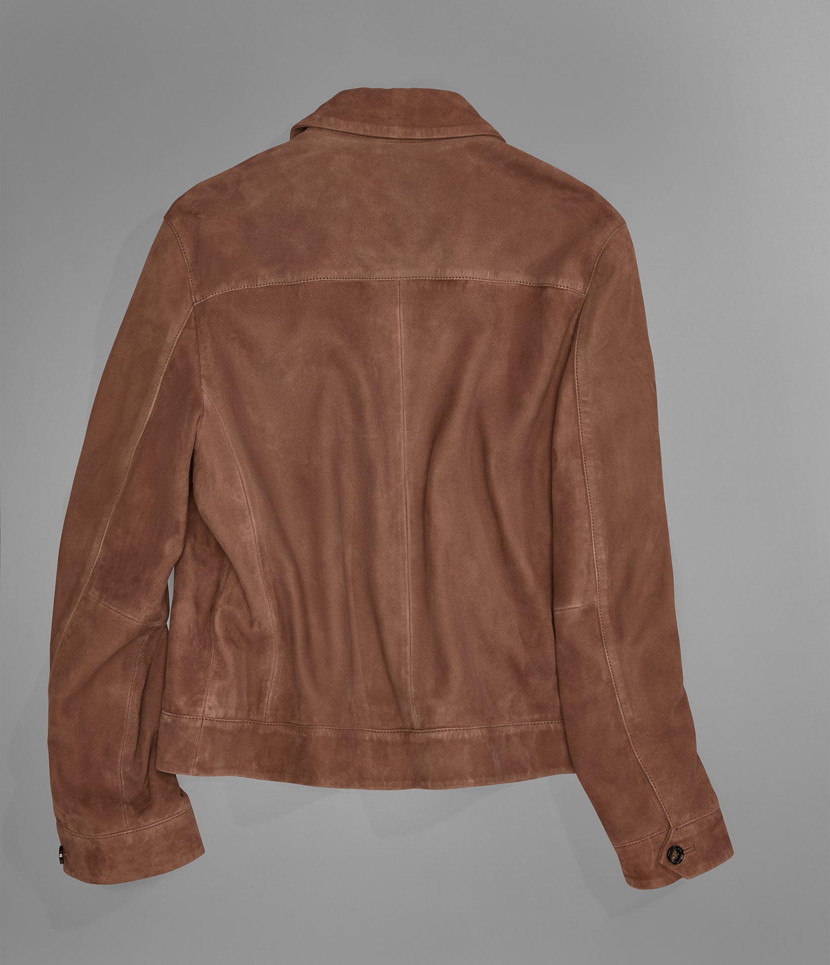 Banks Suede Zip Shirt Jacket