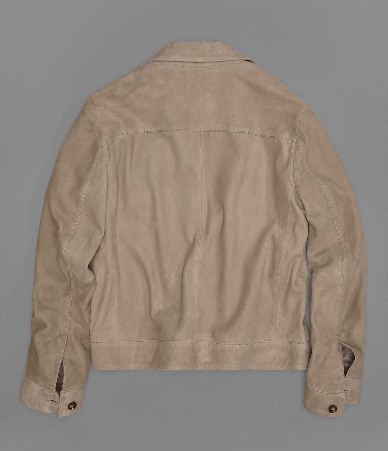 Banks Suede Zip Shirt Jacket