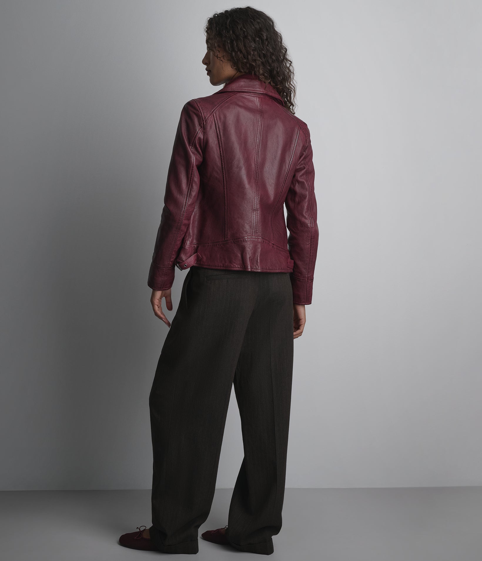 Marissa Asymmetric Moto Jacket