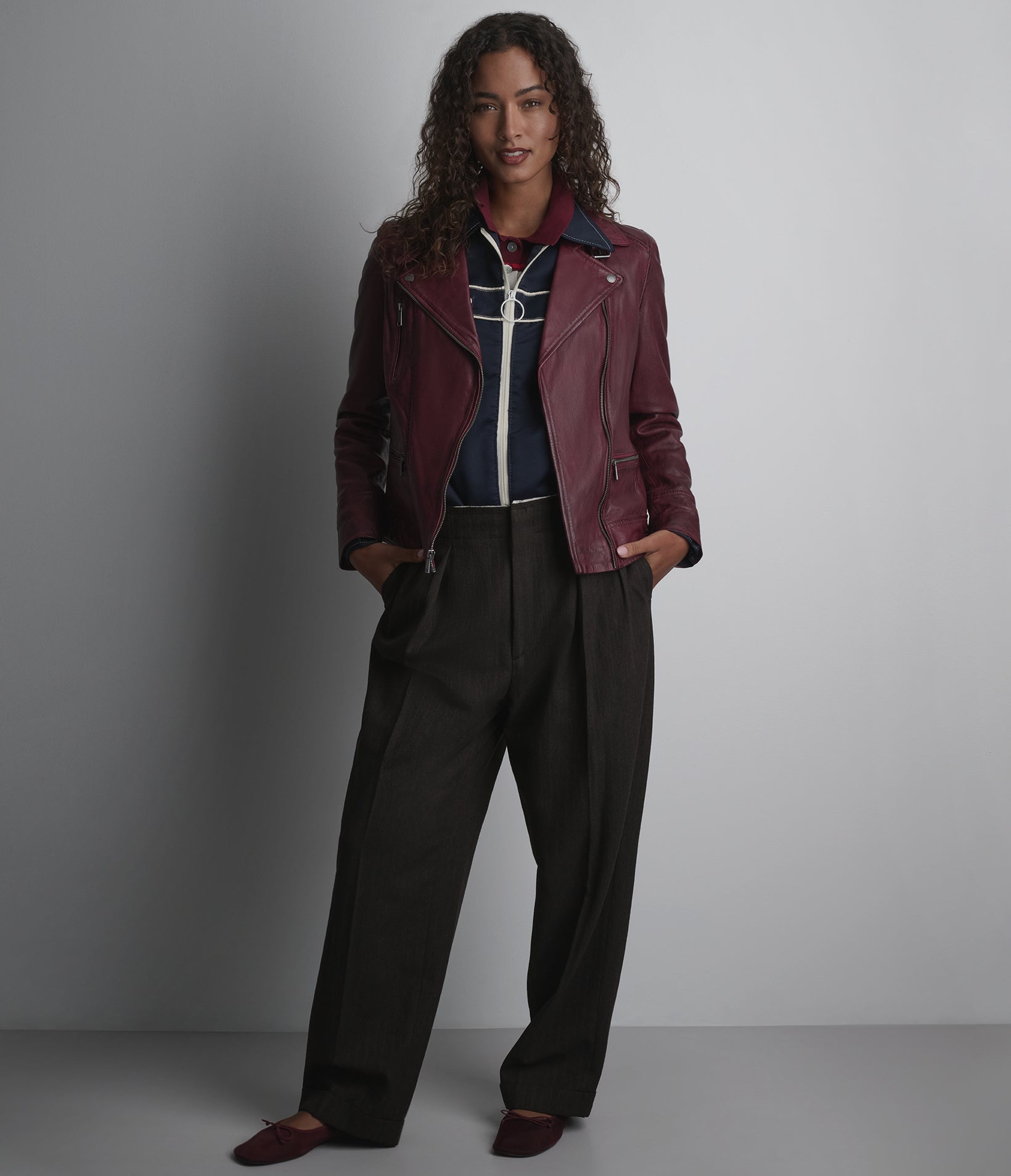 Marissa Asymmetric Moto Jacket