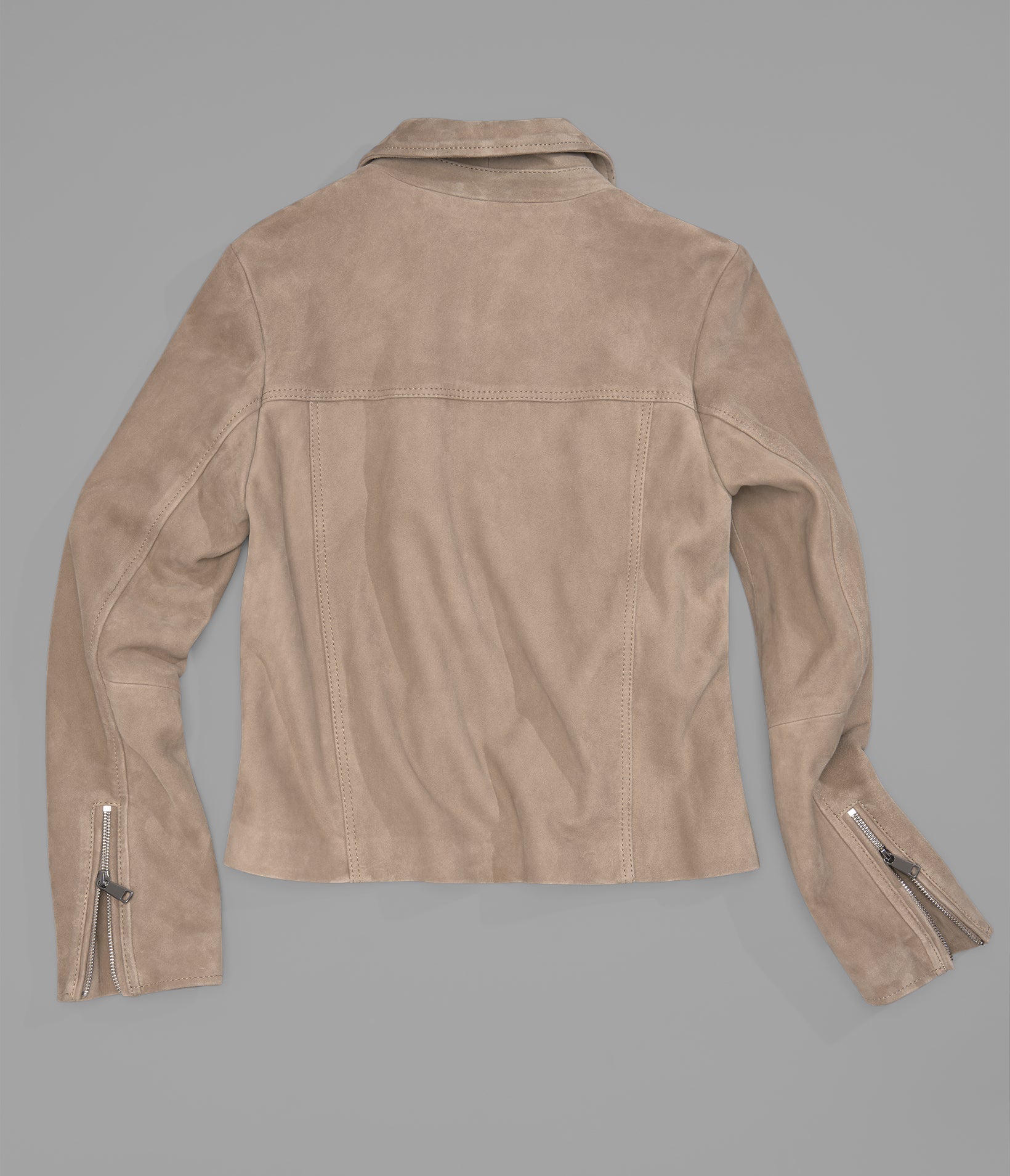Monty Shirt Collar Zip Jacket