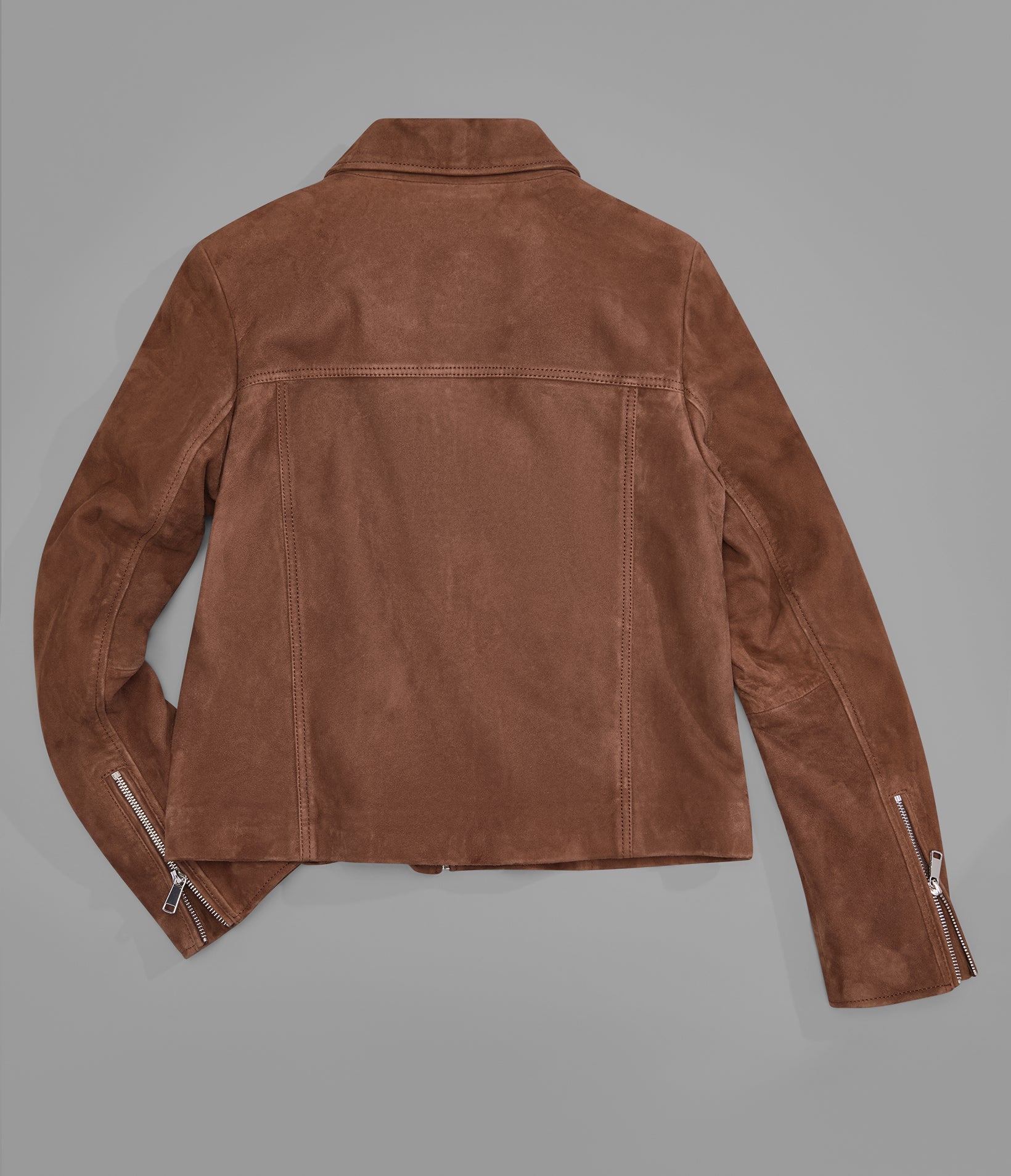 Monty Shirt Collar Zip Jacket