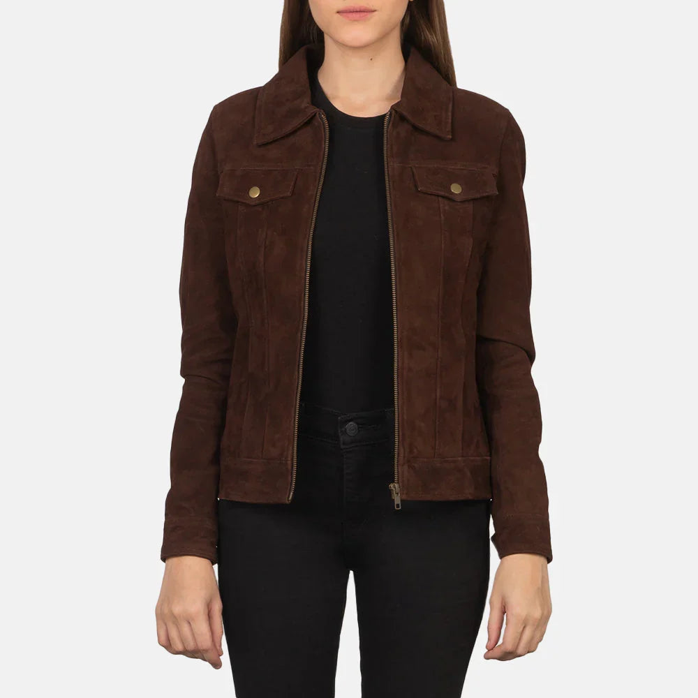 Custom Christina Rebh Leather Jacket