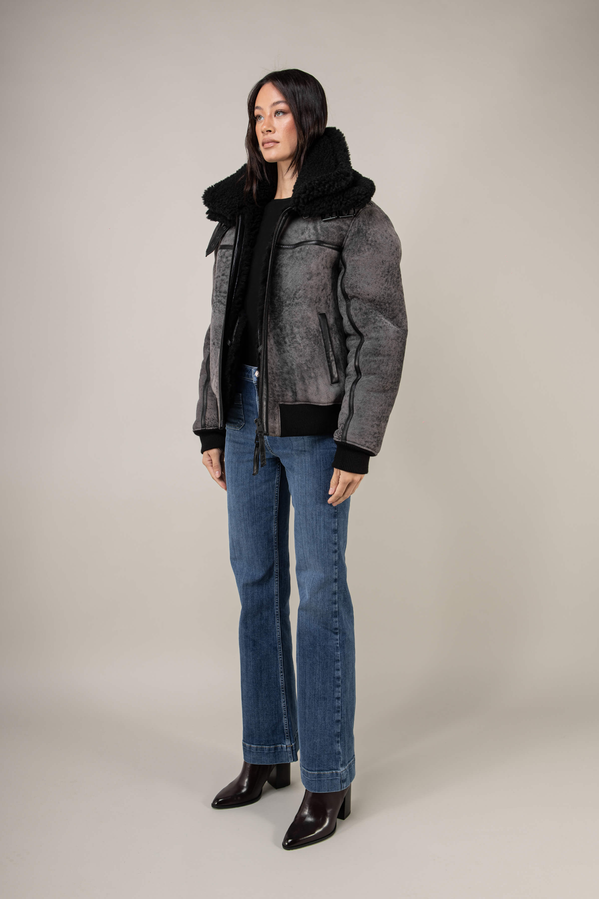 Asteroid Shearling Jacket (Woman)