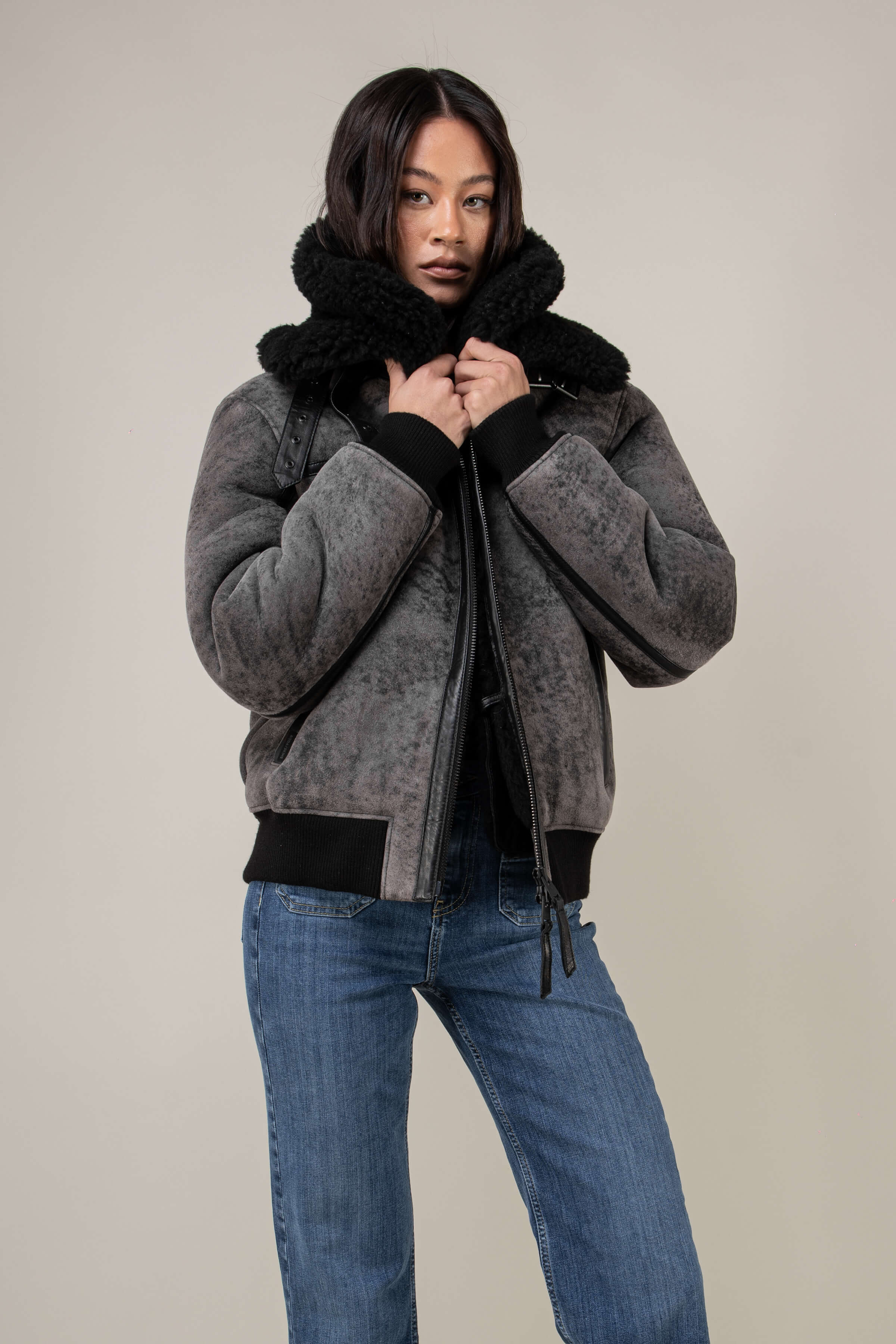 Asteroid Shearling Jacket (Woman)