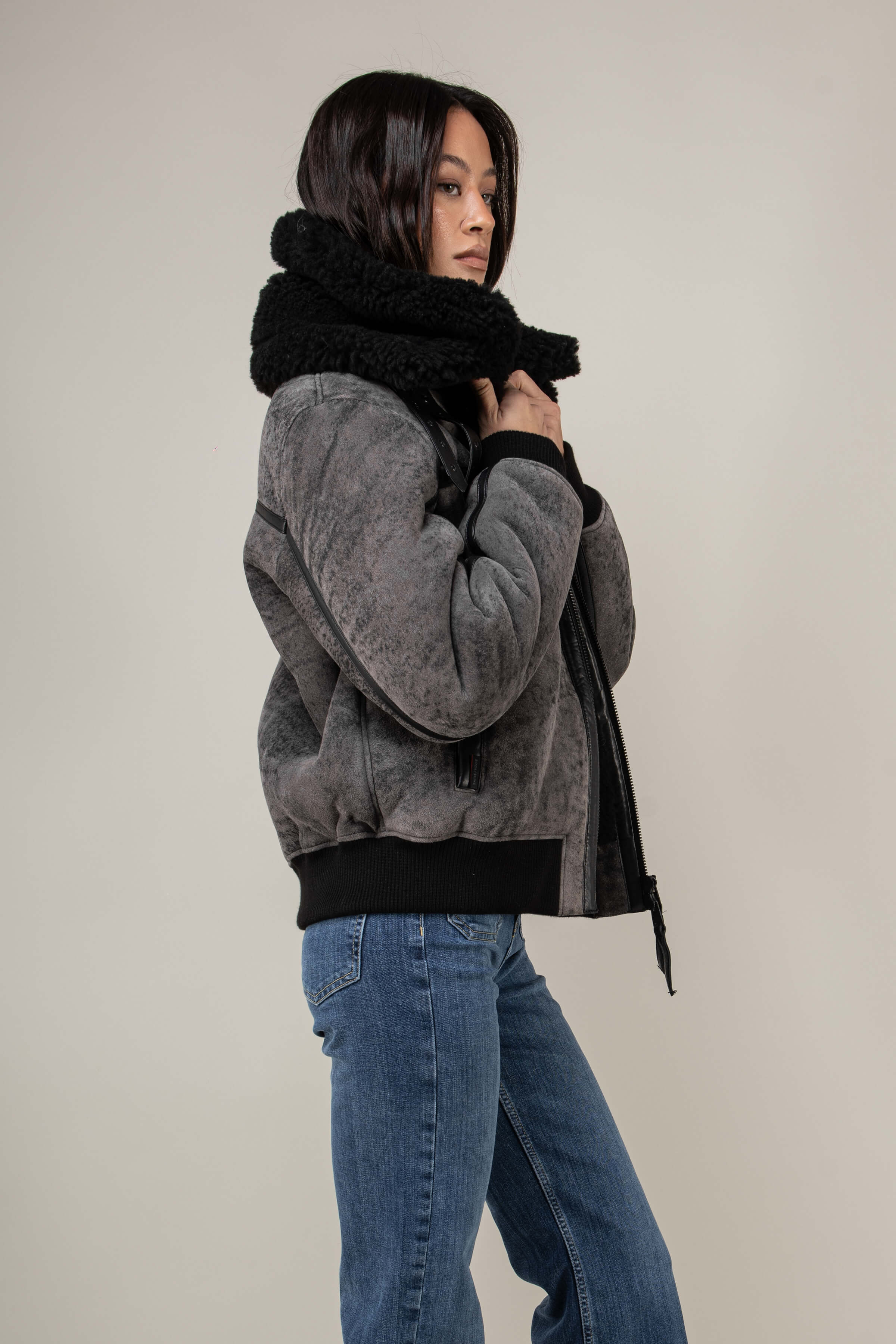 Asteroid Shearling Jacket (Woman)