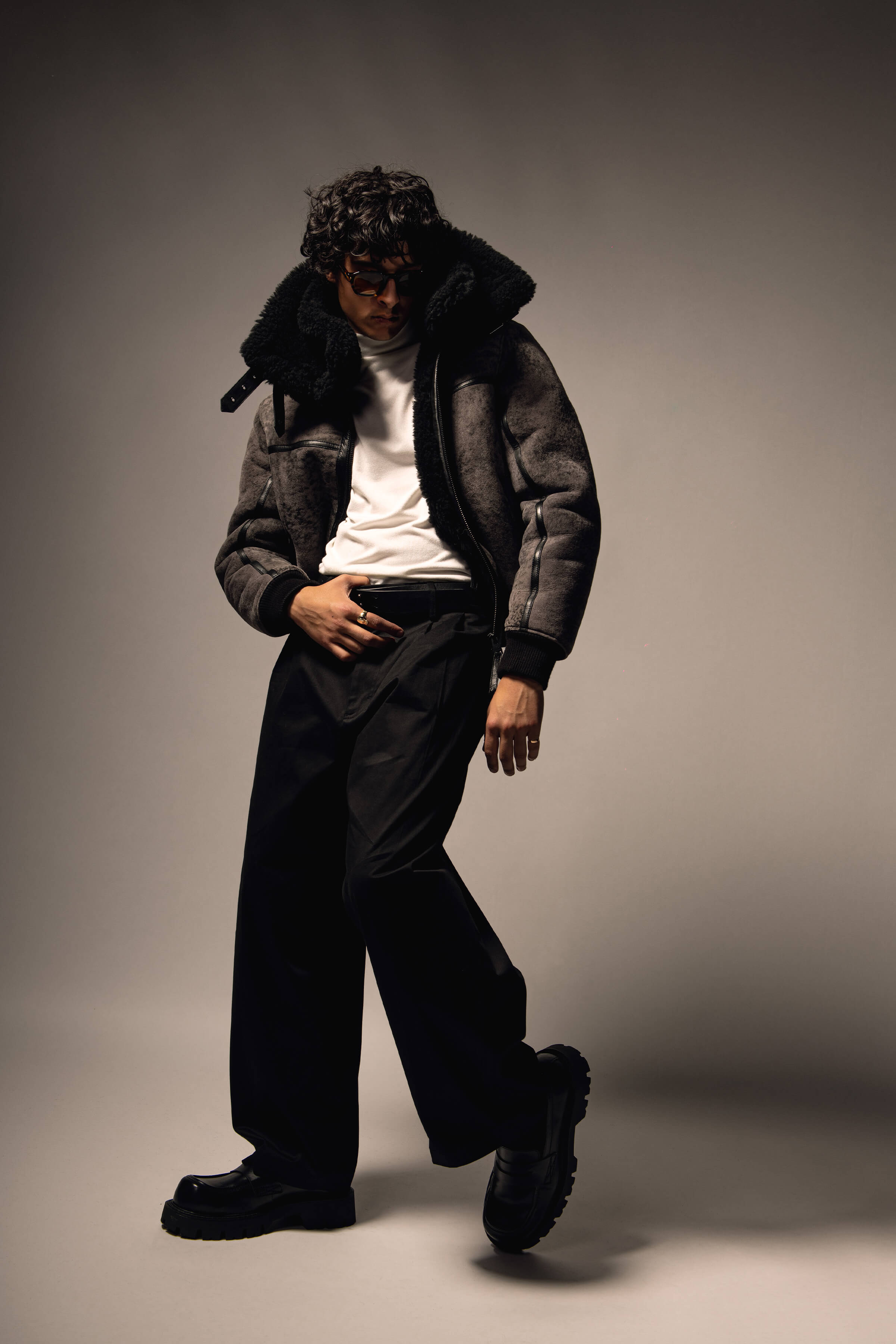 Asteroid Shearling Jacket (Man)