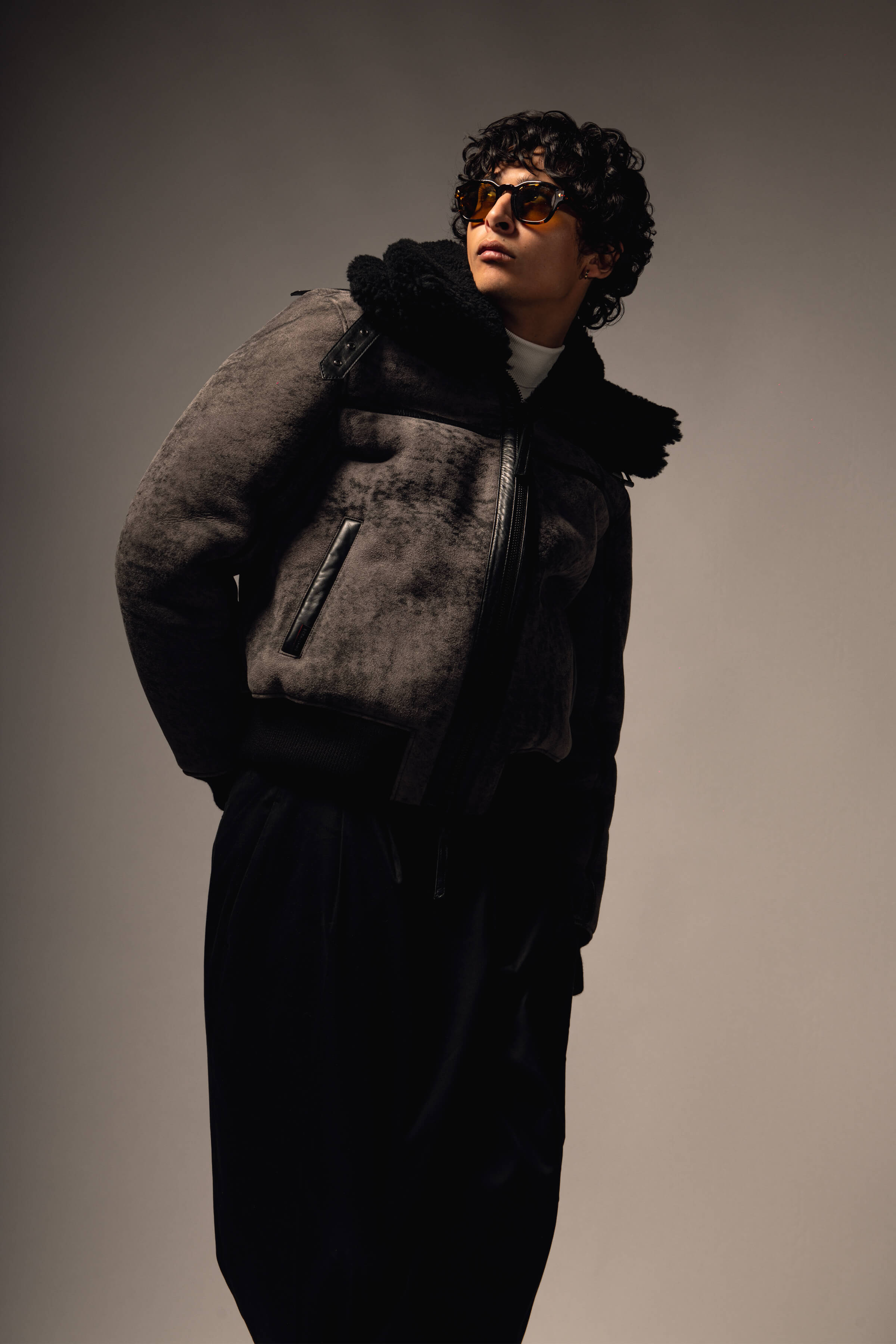 Asteroid Shearling Jacket (Man)
