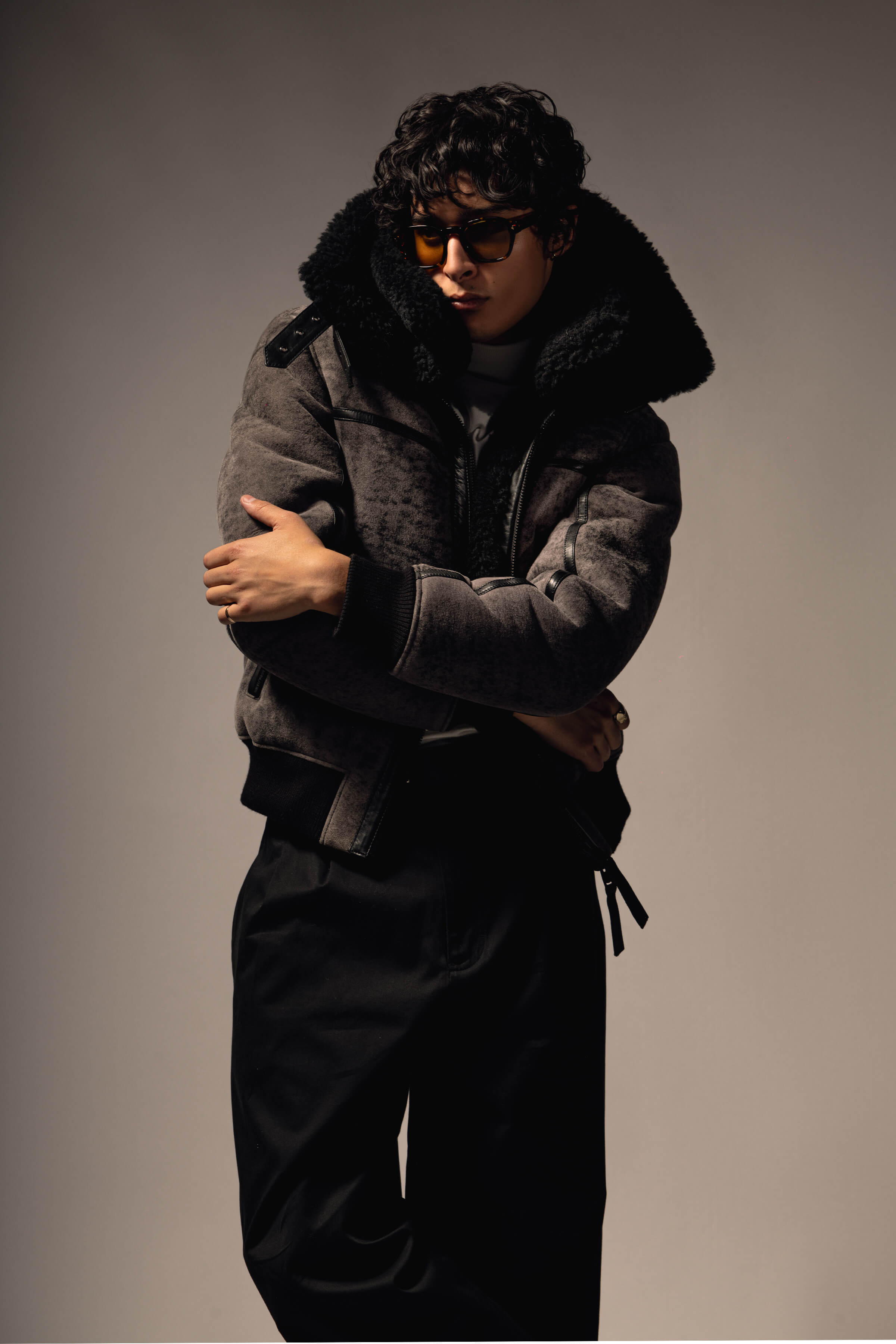 Asteroid Shearling Jacket (Man)