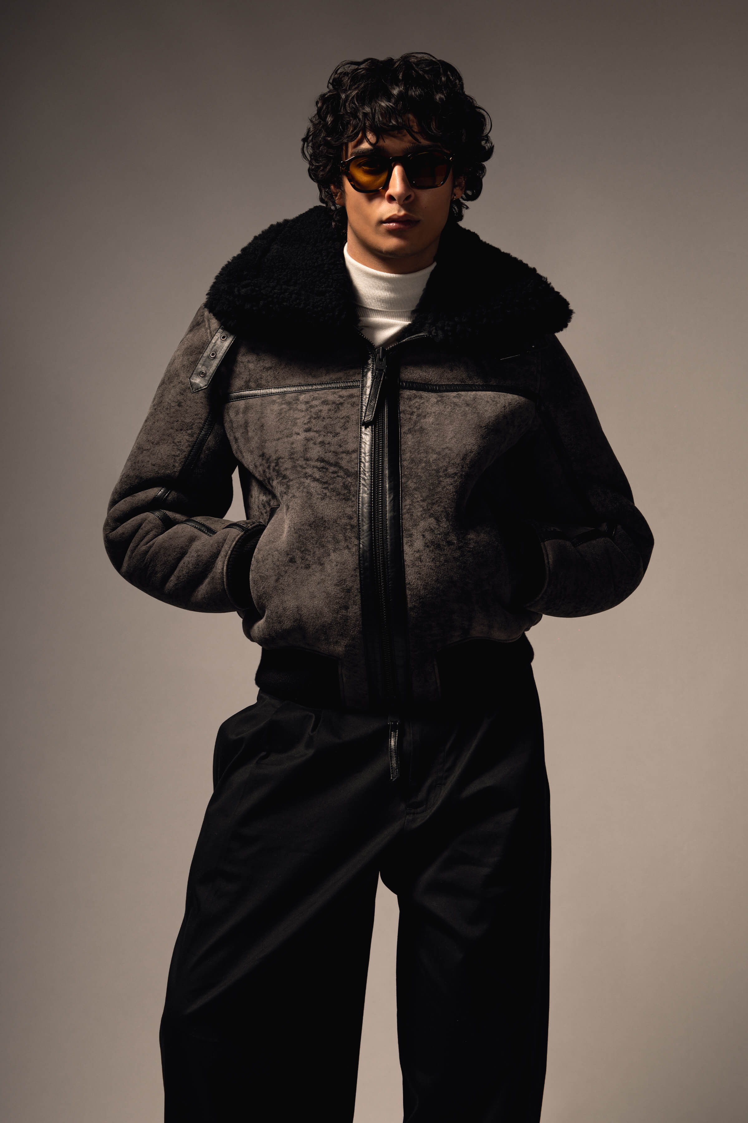 Asteroid Shearling Jacket (Man)