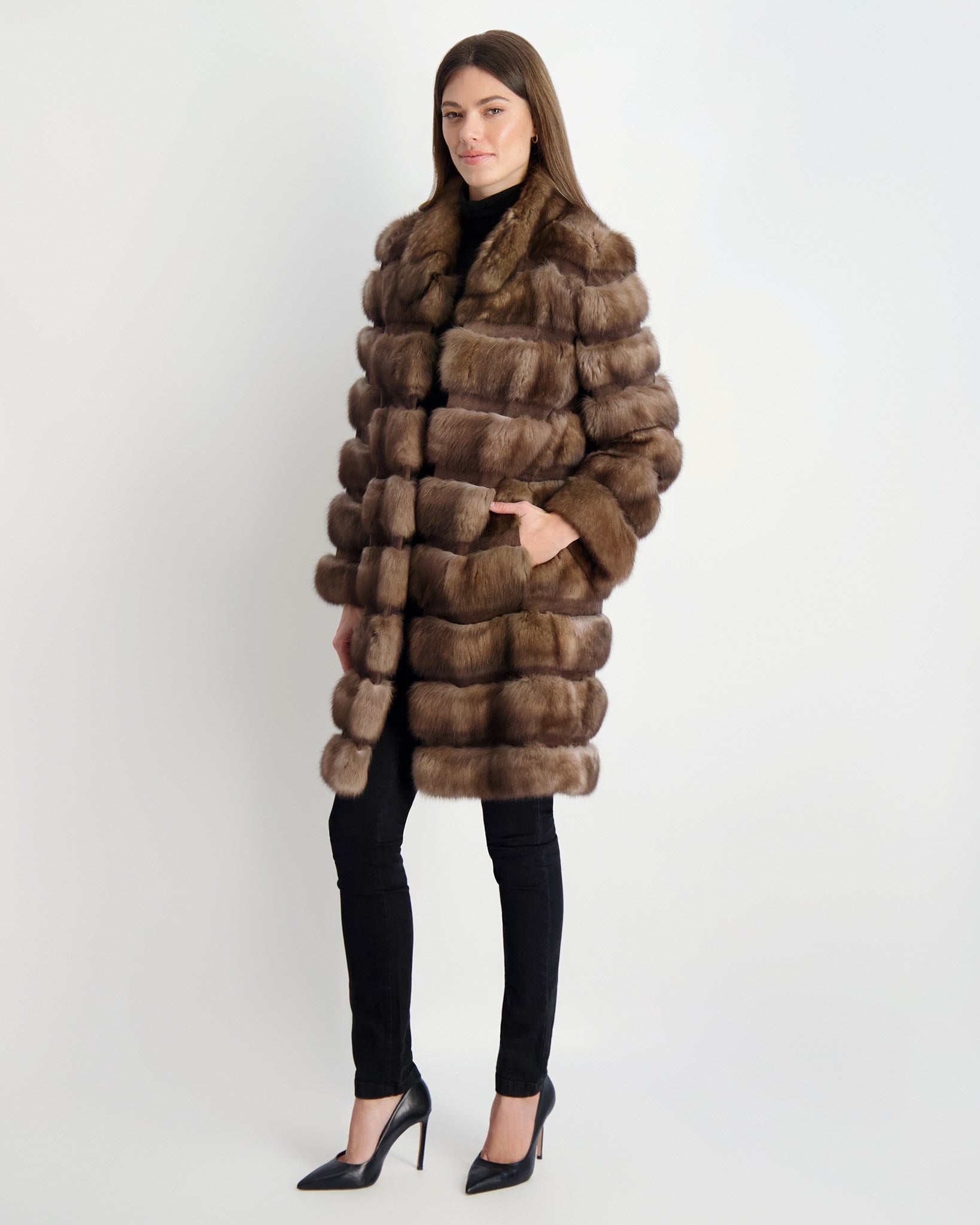 Horizontal Sable Stroller Gorski First Copy