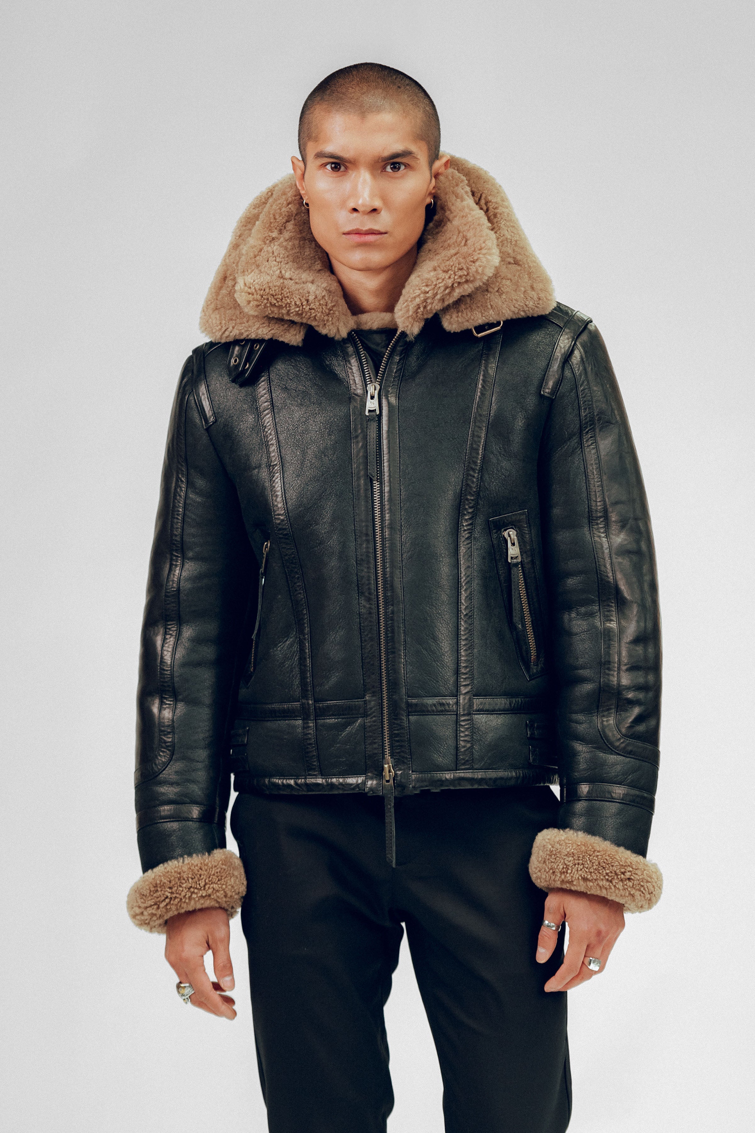 Bronx Shearling Jacket (Man)