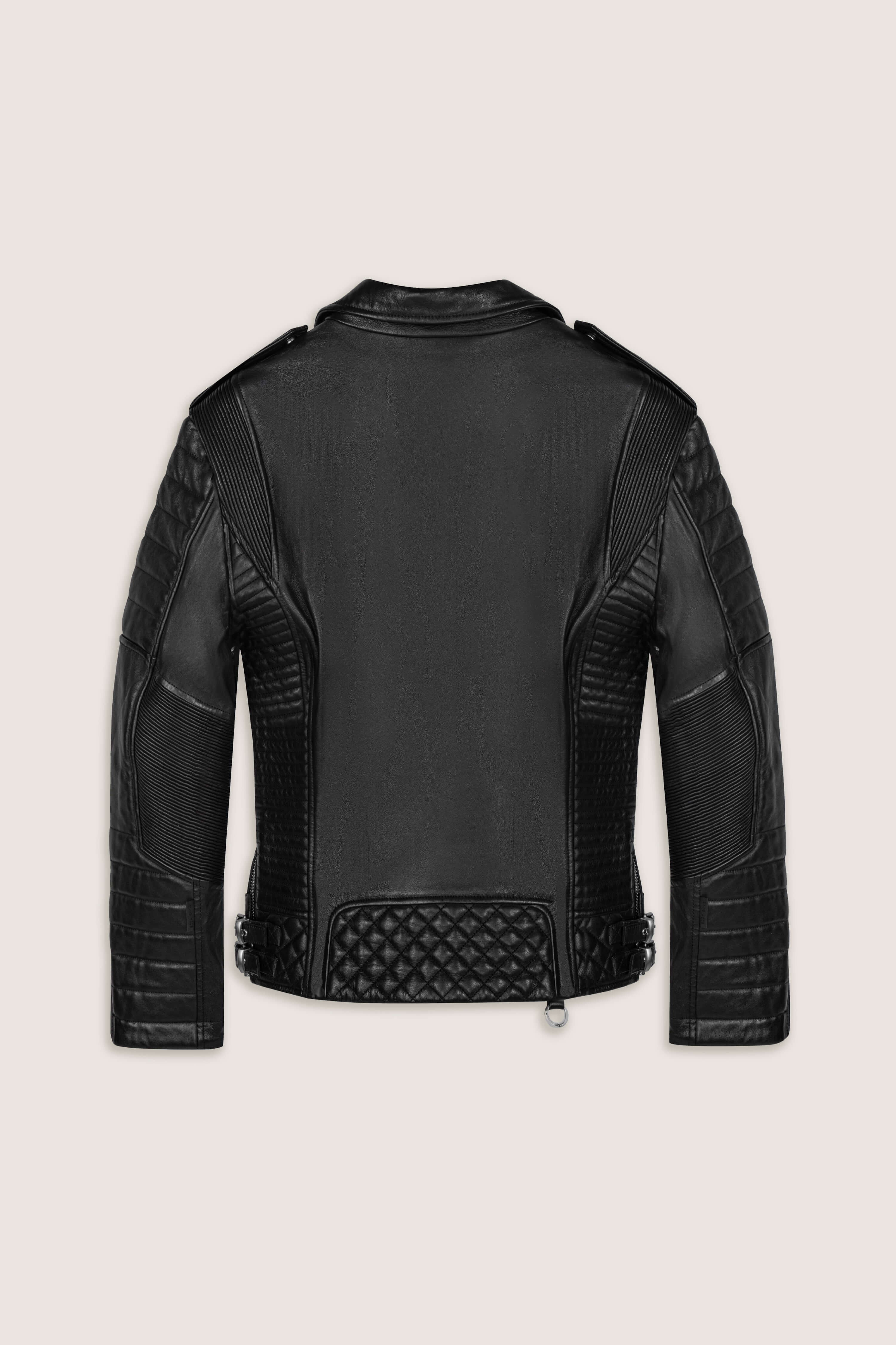 Kay Michaels: V Fit Leather Jacket Tall