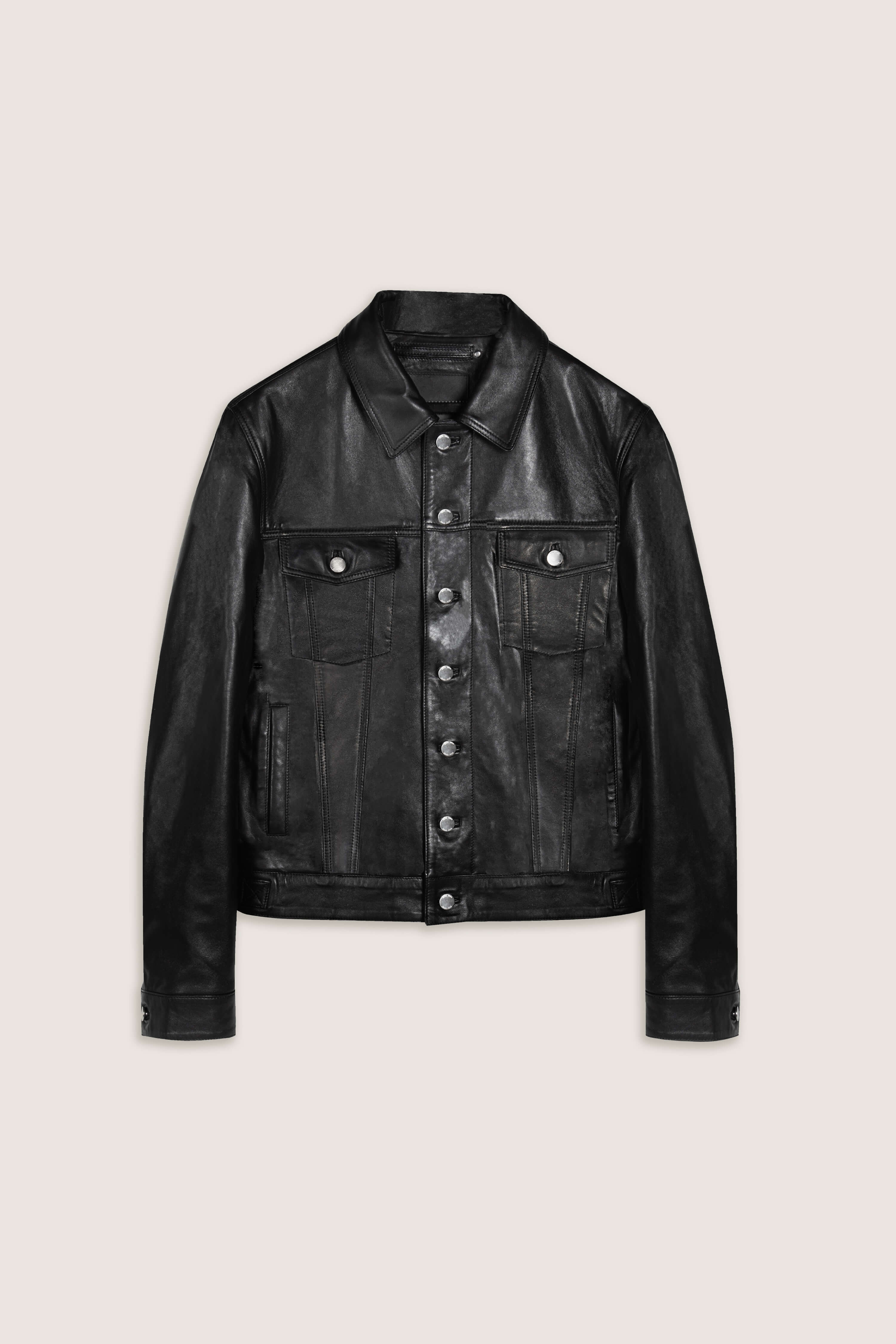 Leather Trucker Jacket