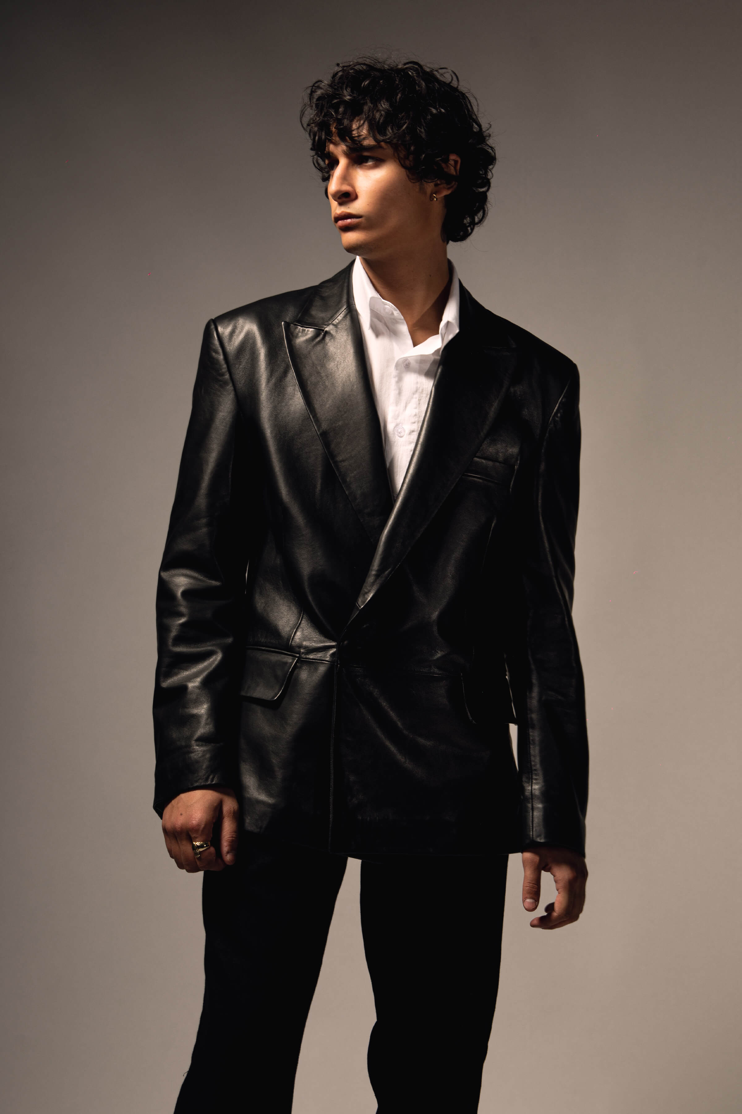 Grand Peak Leather Blazer (Man)