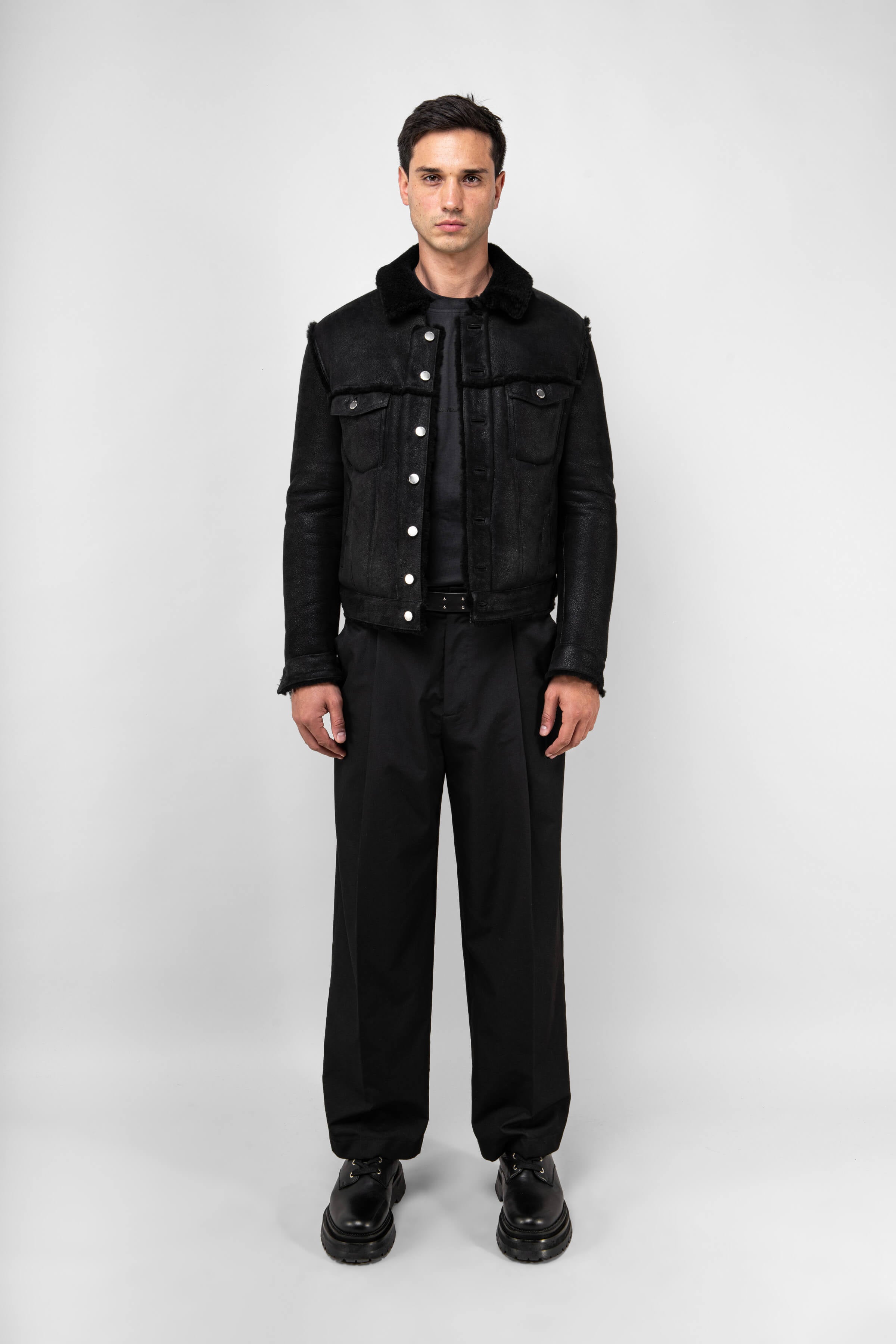 Shearling Trucker Jacket