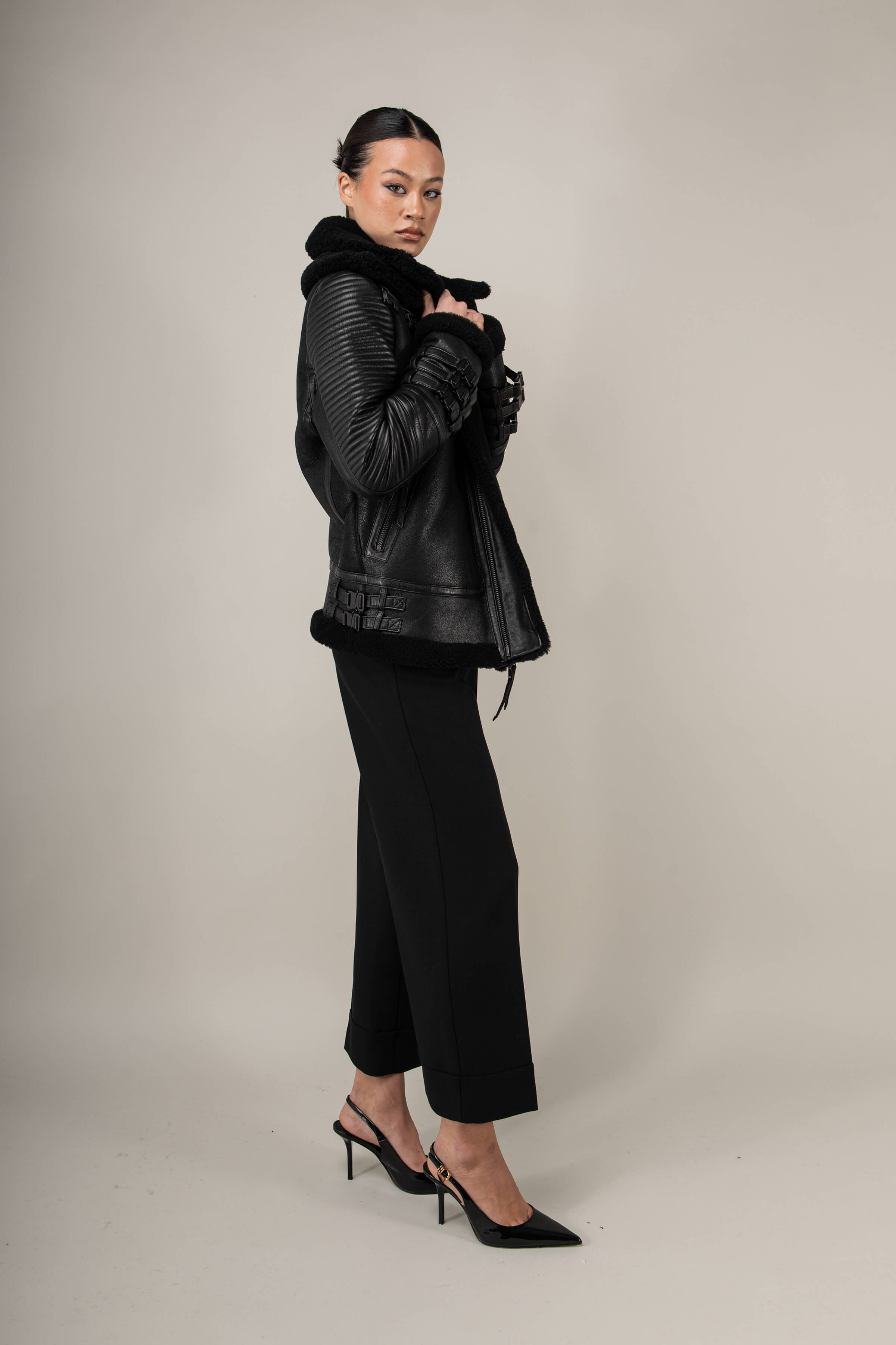 Warrior 3.0 Shearling Jacket (Woman)